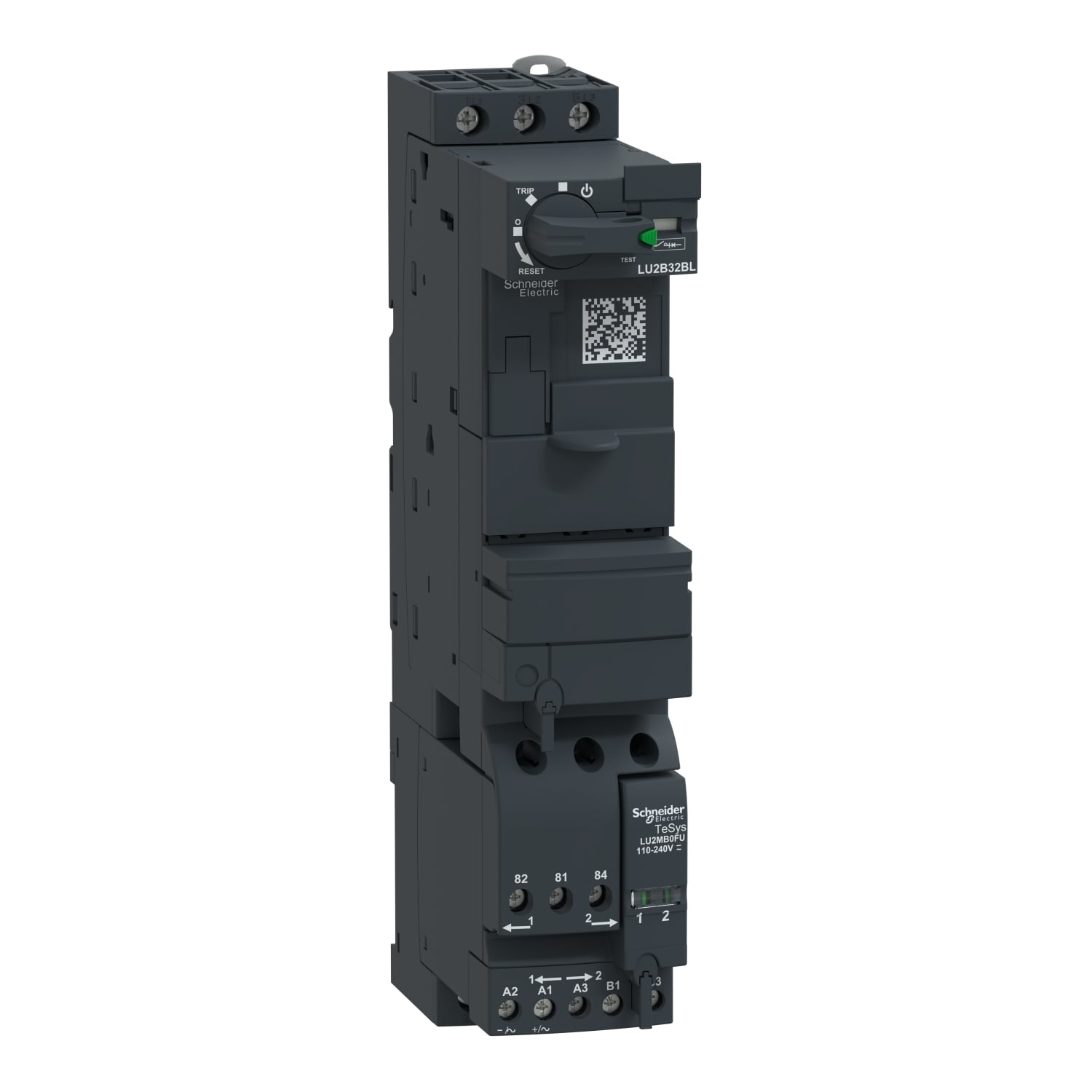 Reversing power base, TeSys Ultra, 3P, 32A/690V, coil 24VDC