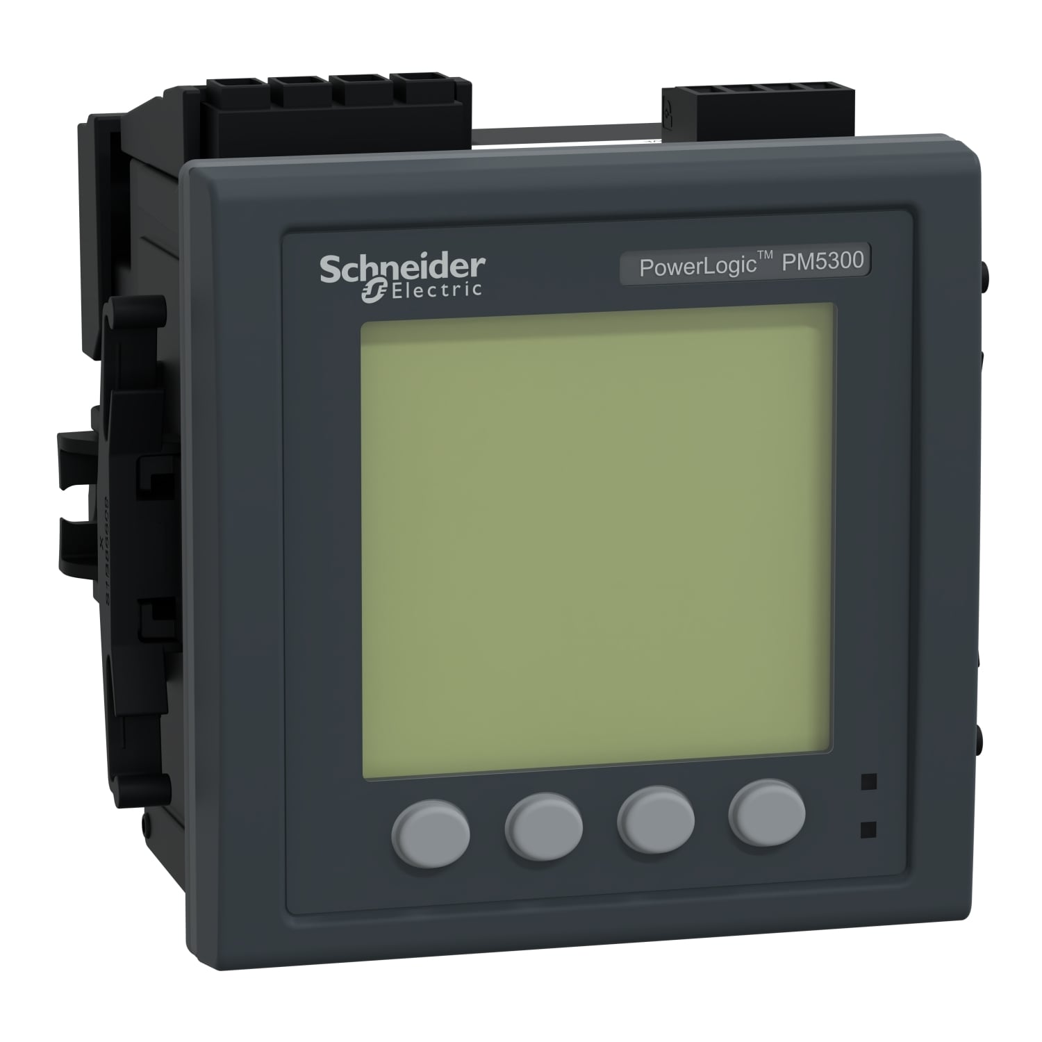 power meter PowerLogic PM5330, modbus, up to 31st Harmonic, 256KB 2DI/2DO 35 alarms
