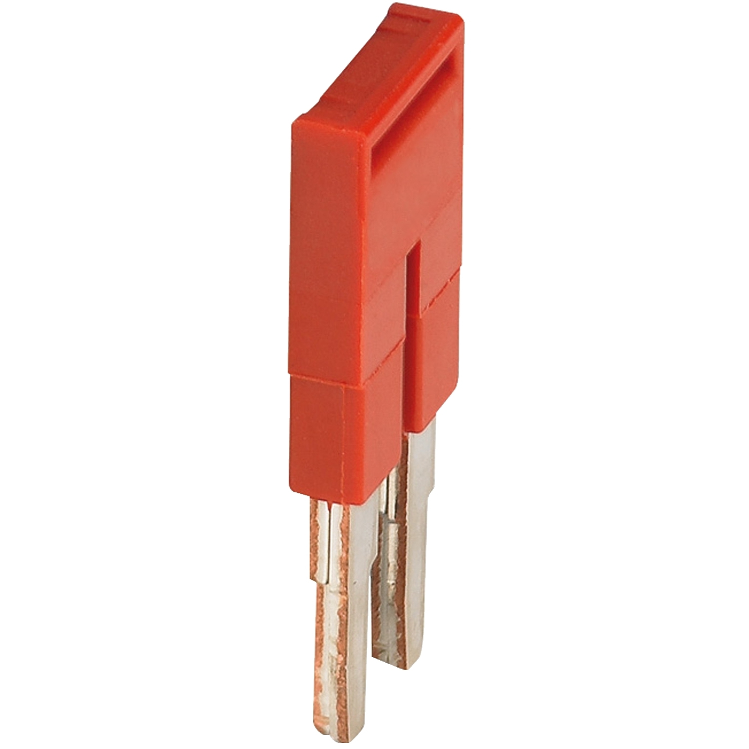 Plug-in bridge, Linergy TR, 2 points, for 2.5mm terminal blocks, 2 way, red, set of 50