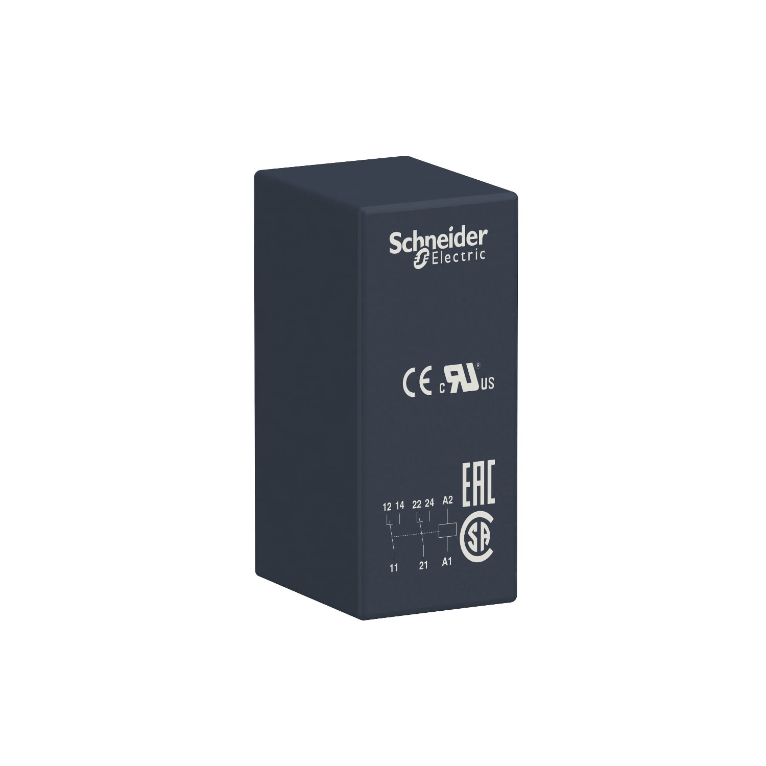 interface plug-in relay, Harmony electromechanical relays, 8A, 2CO, 120V AC