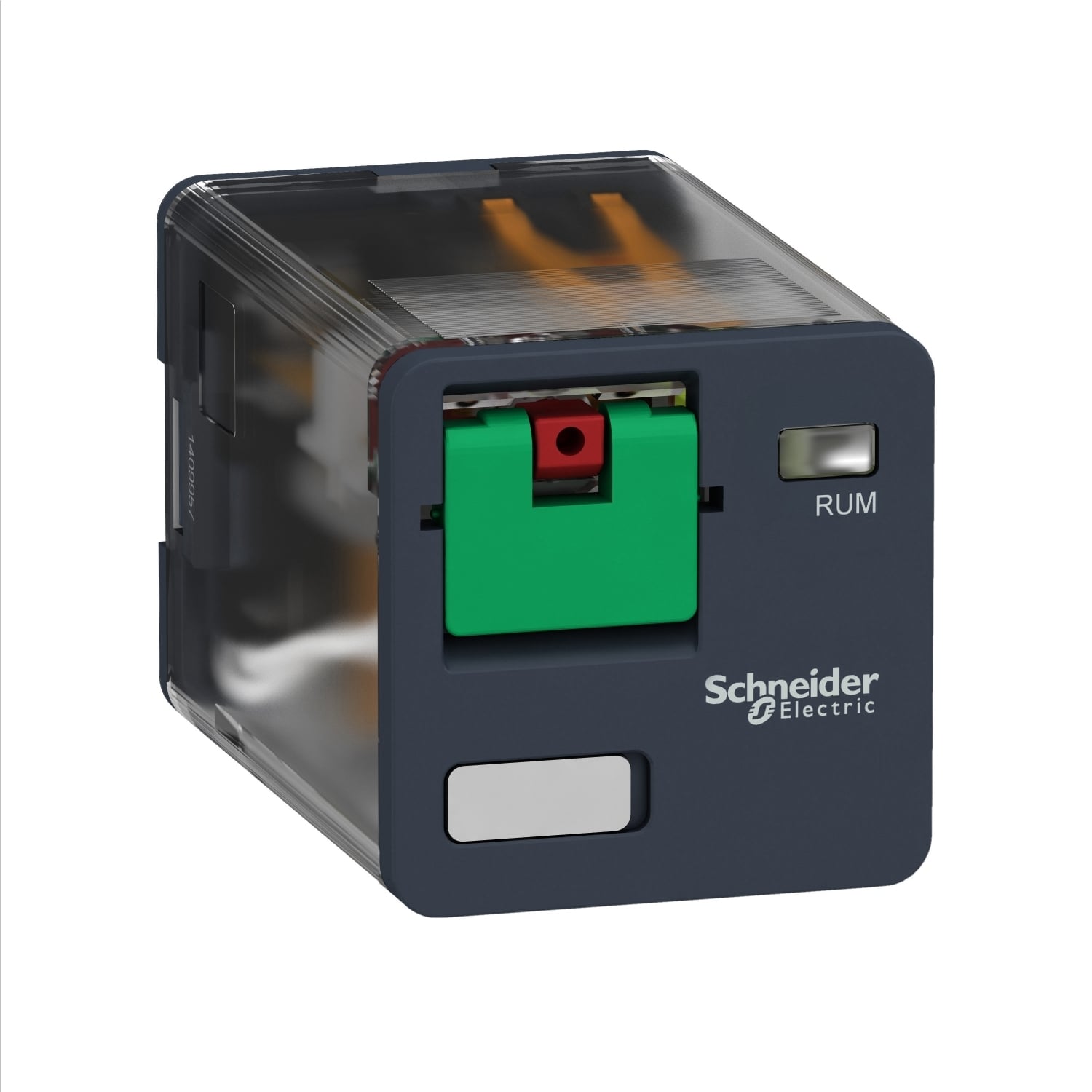 universal plug in relay, Harmony Electromechanical Relays, 10A, 2CO, lockable test but to n, 24V AC