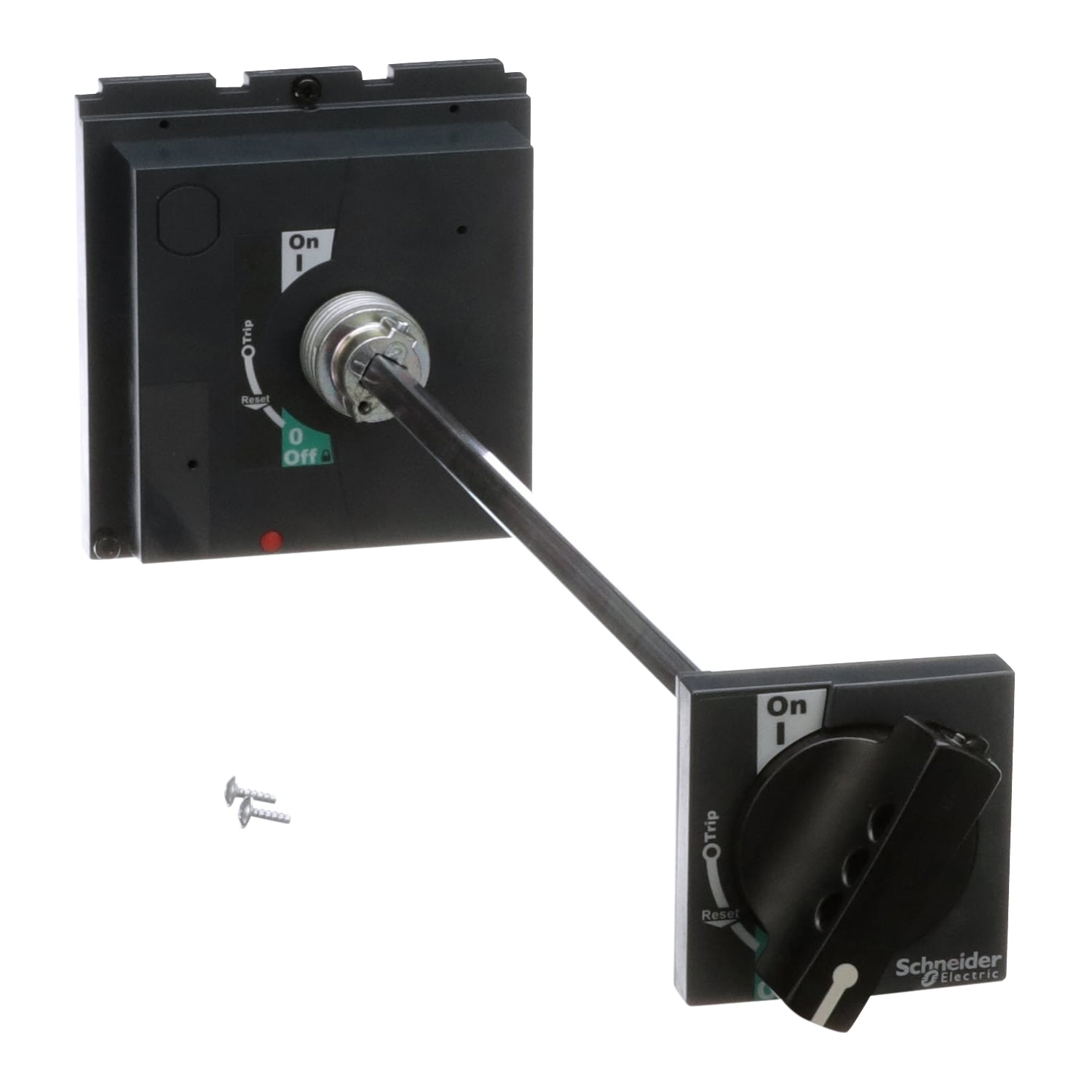 Circuit breaker accessory, PowerPacT L, handle, rotary, door mounted, black