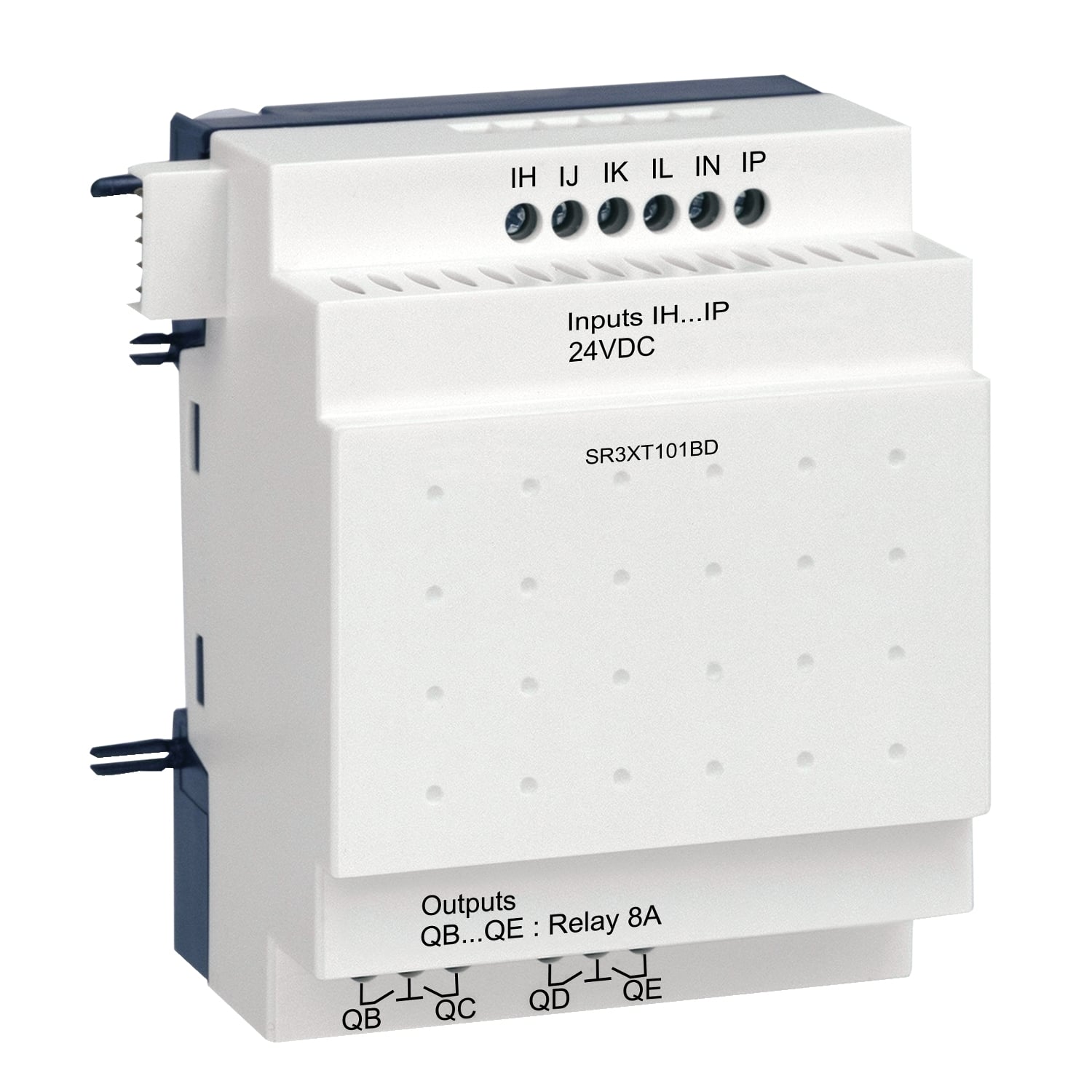 discrete IO extension module, Zelio Logic SR2 SR3, 10 IO, 24V DC