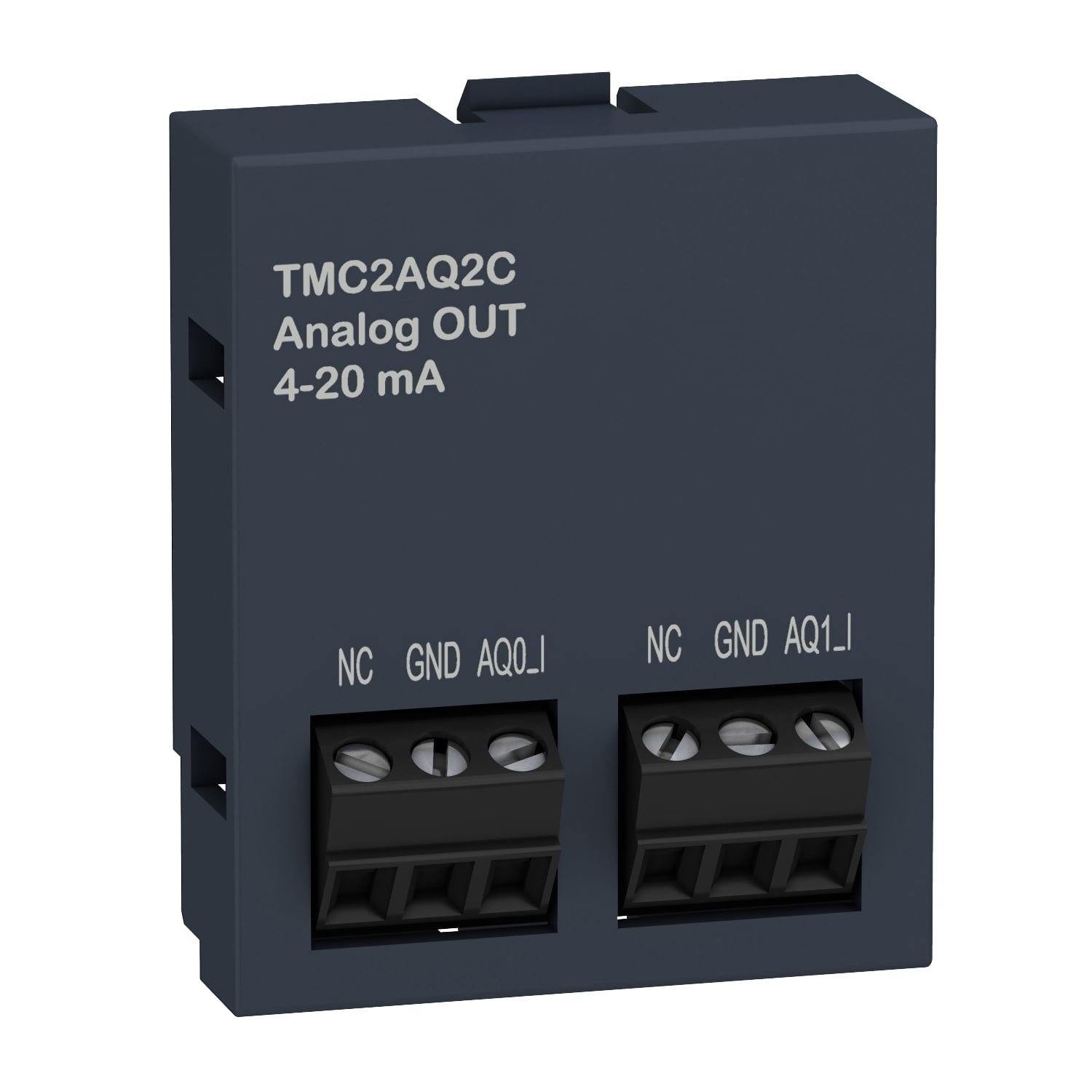analogue output cartridge, Modicon M221, 2 analog current outputs, IO extension