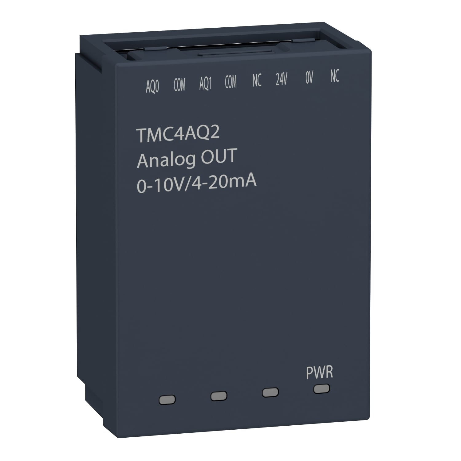analogue output cartridge, Modicon M241, 2 analog outputs