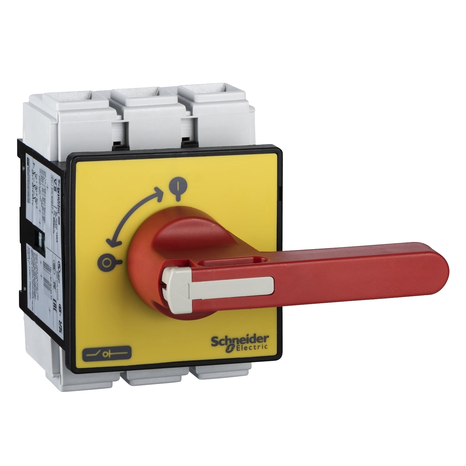 Switch disconnector,TeSys Control,for ON/emergency stop,125A,4 screws fixing,for mounting on door