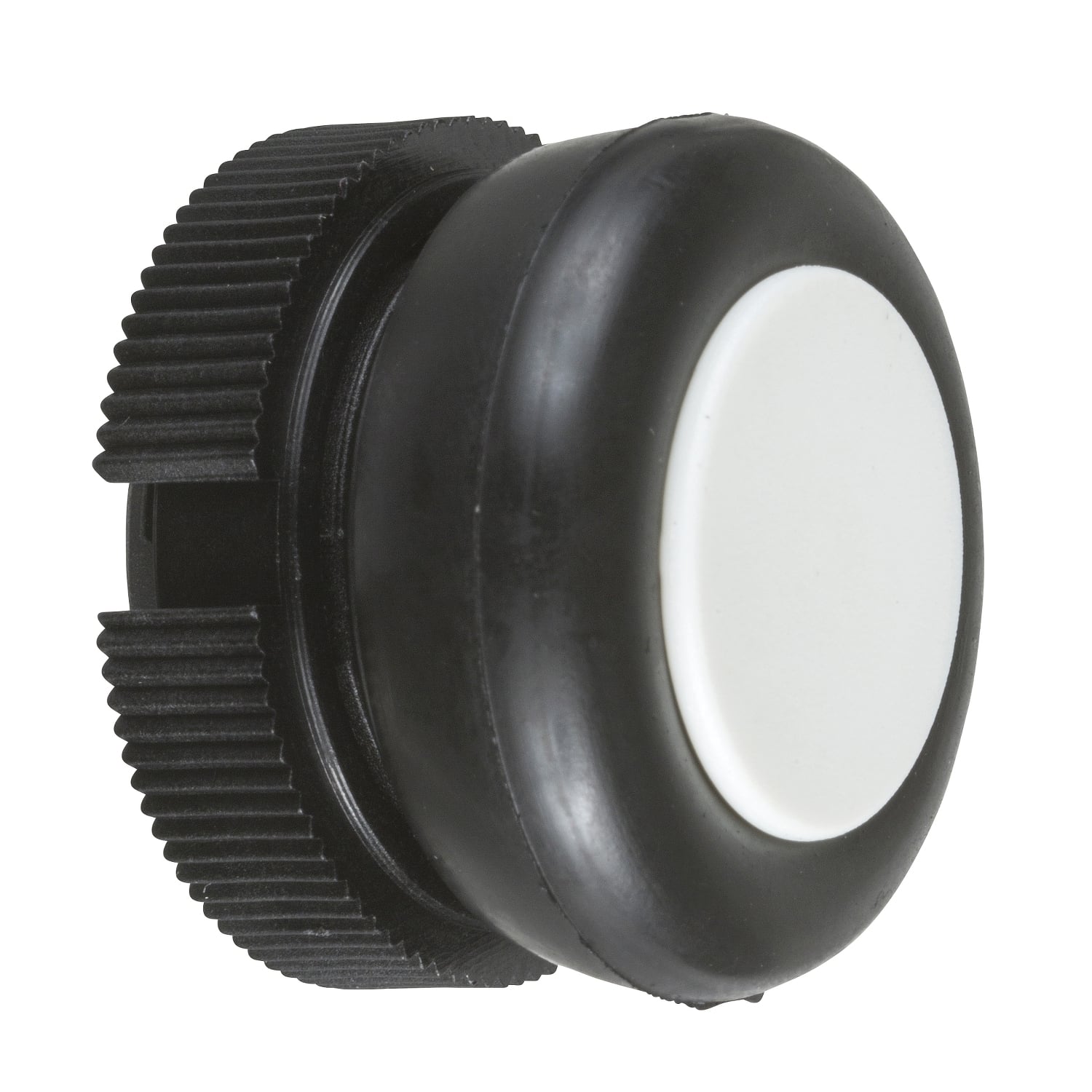 XACA9411 Harmony Booted Pushbutton Head, Round Shape, White