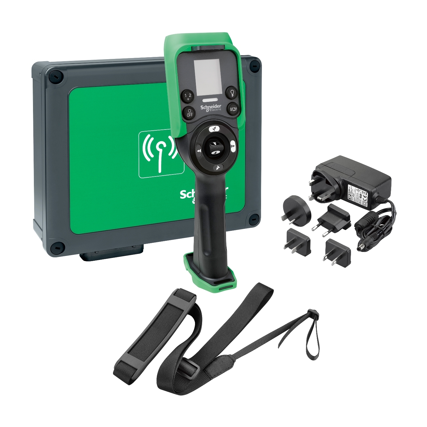 system with charger, Harmony eXLhoist, standard, shoulder belt, cable USB/RJ45 and config software, for control station