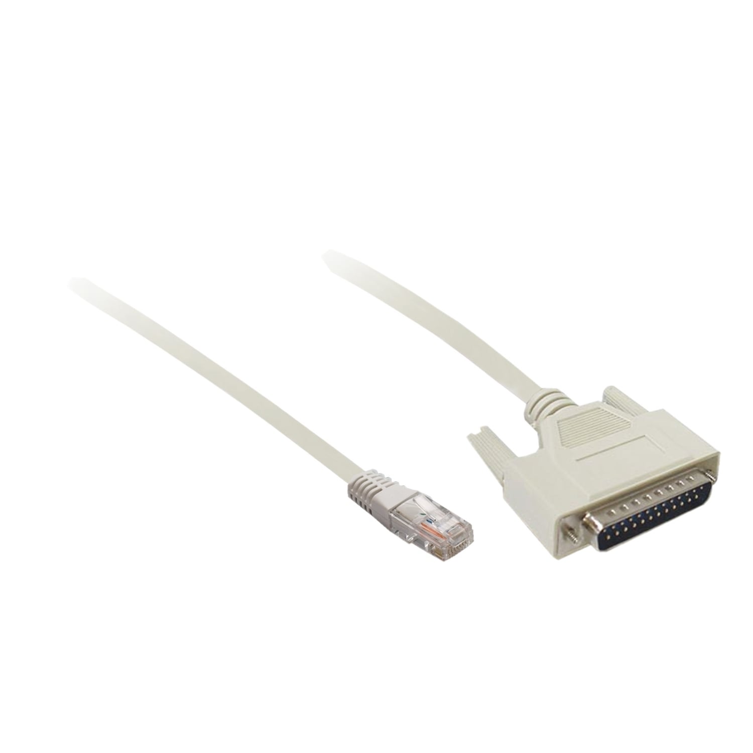 Modbus serial link - L = 2.5 m - 1 male RJ45 + 1 male SUB-D 25