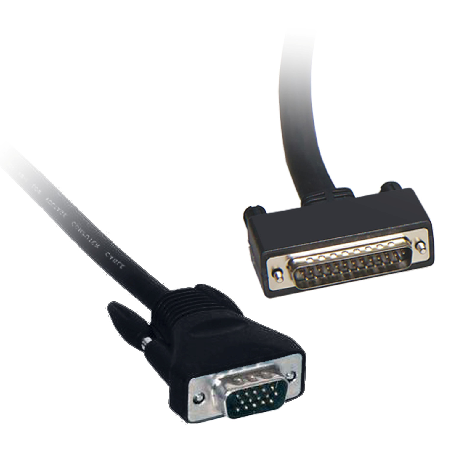 direct connection cable - L = 2.5m - 1 male SUB-D 9 + 1 male SUB-D25 - DF1