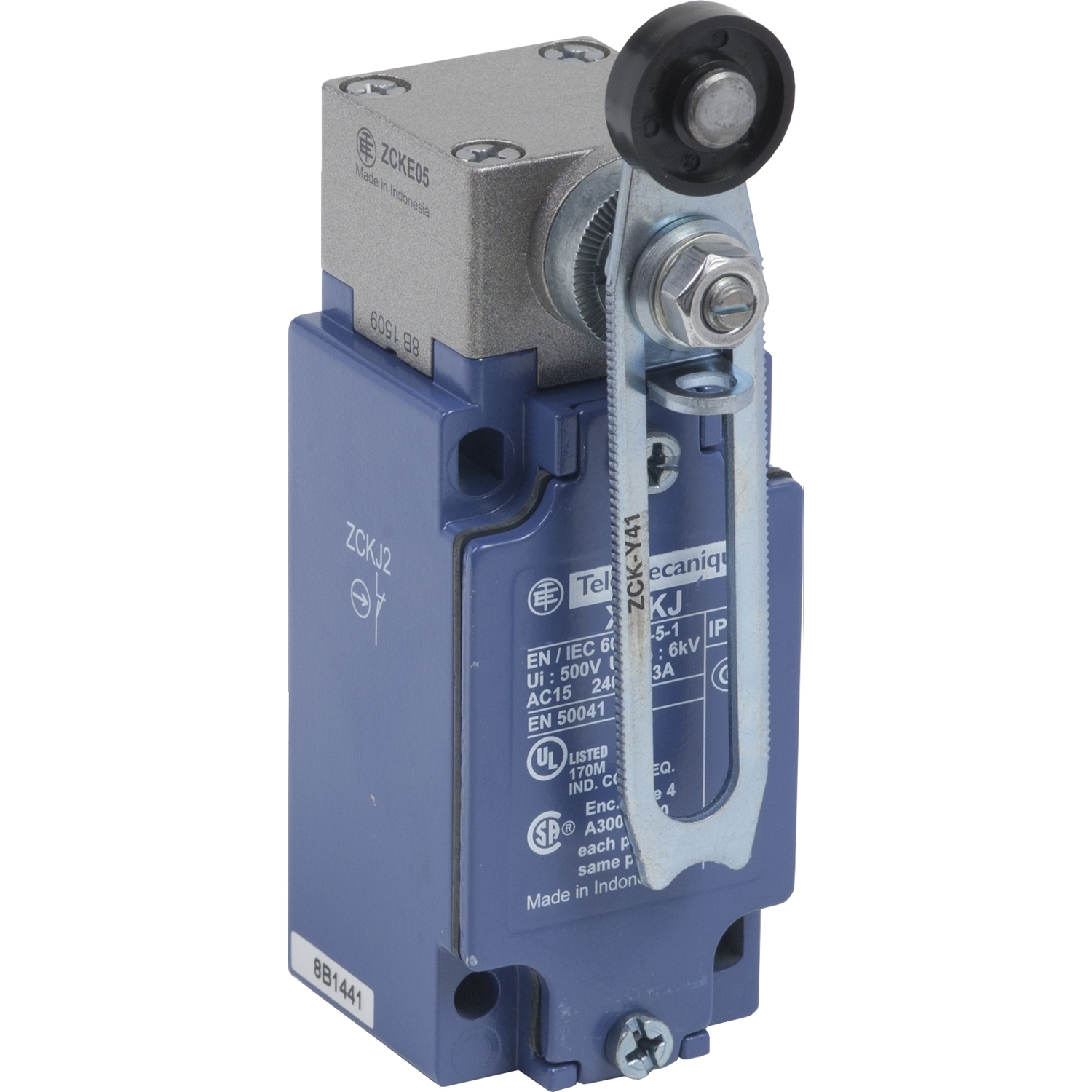 Limit switch,  XC Standard, 240 VAC 10 amp XCKJ +options