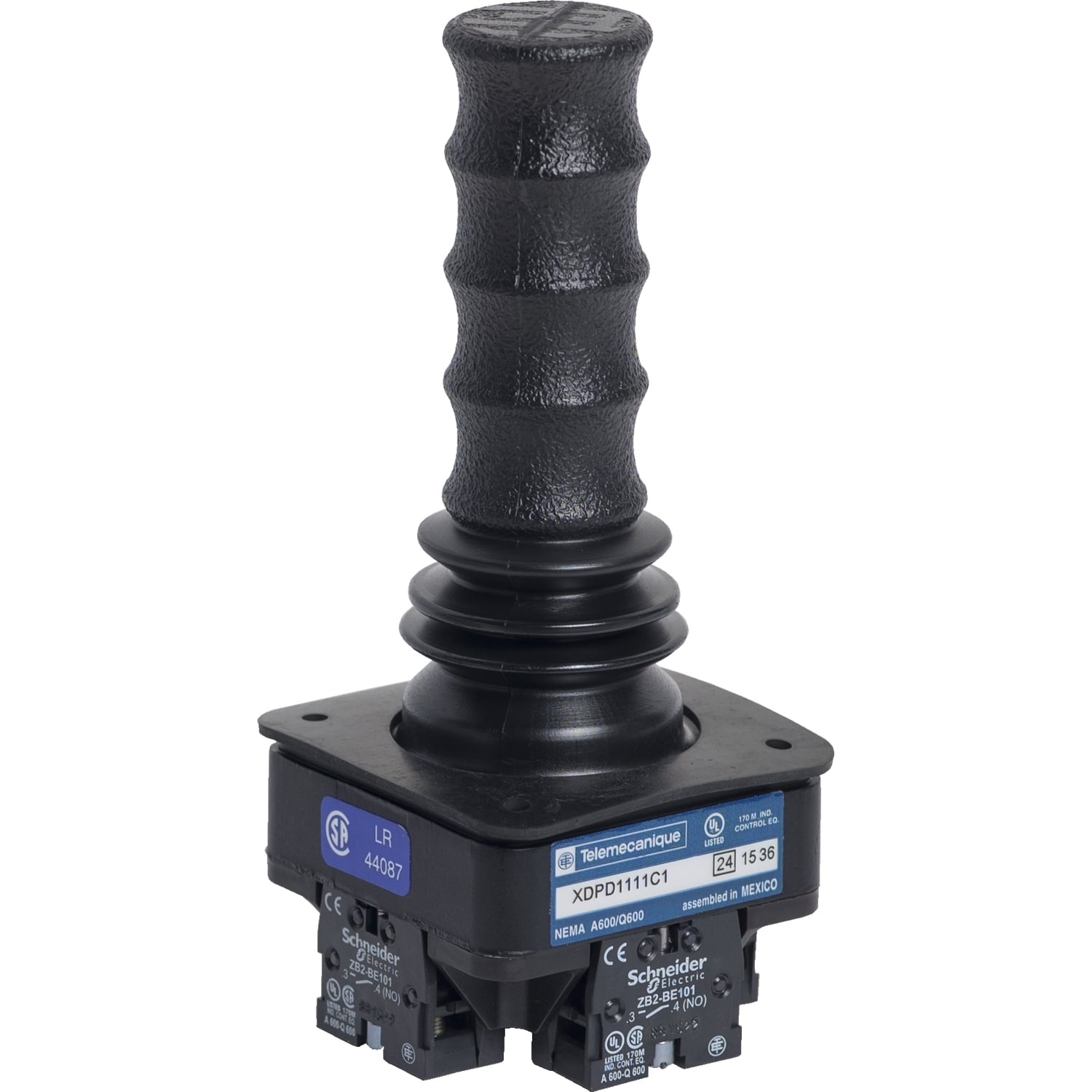 Complete joystick controller, Harmony XK, XDP, 8 directions, 1 NO contact per direction