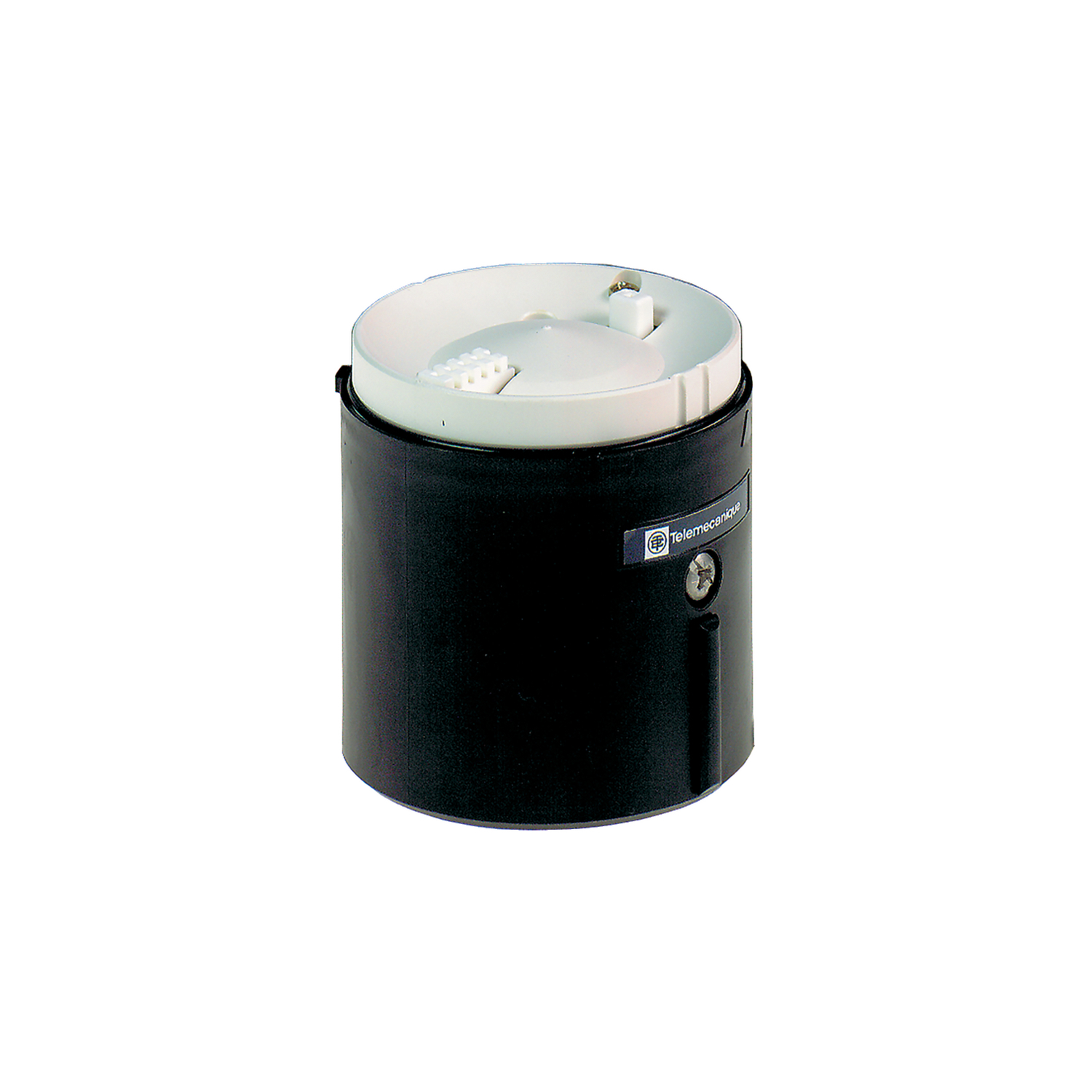 Base unit for modular tower lights, Harmony XVB, plastic, black, 70mm, bottom or side cable entry