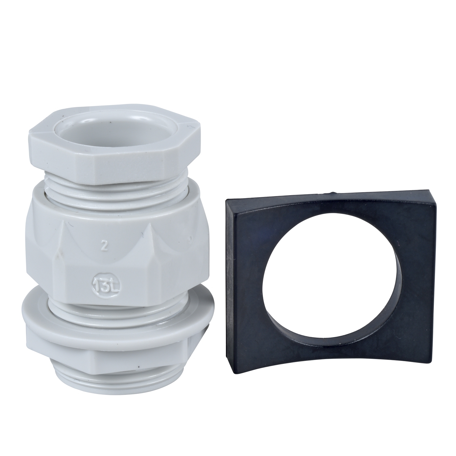 Adaptor, Harmony XVB, for side entry through base unit, for modular tower lights