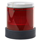 Indicating Bank, 70mm, illuminated lens unit, red, steady on, 10 W, 250 VAC/DC