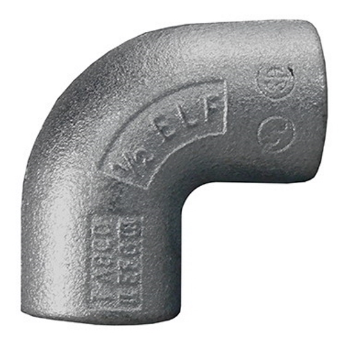 90 deg Female Elbow, 1 inch, Malleable Iron, Zinc Electroplate