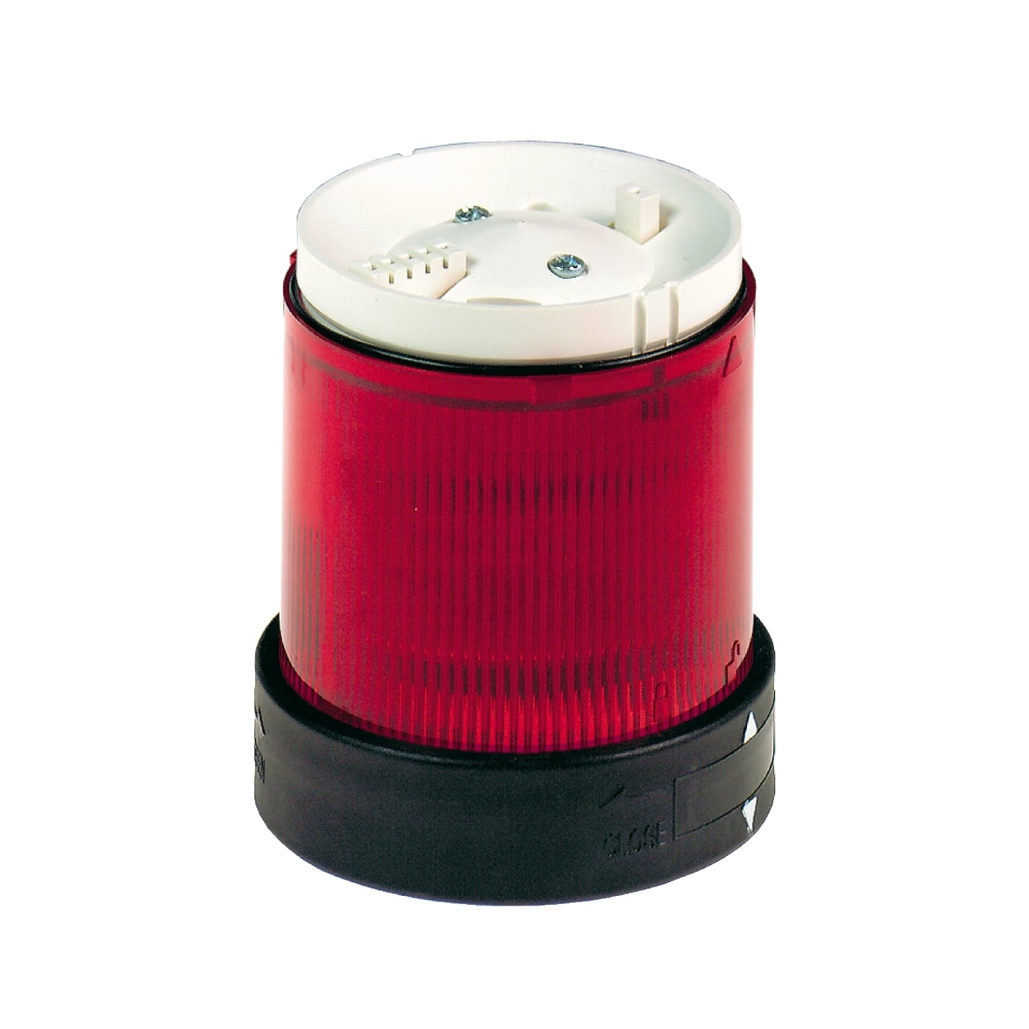 Indicator bank, Harmony XVB, illuminated unit, plastic, red, 70mm, flashing, for bulb or LED, 48... 230V AC