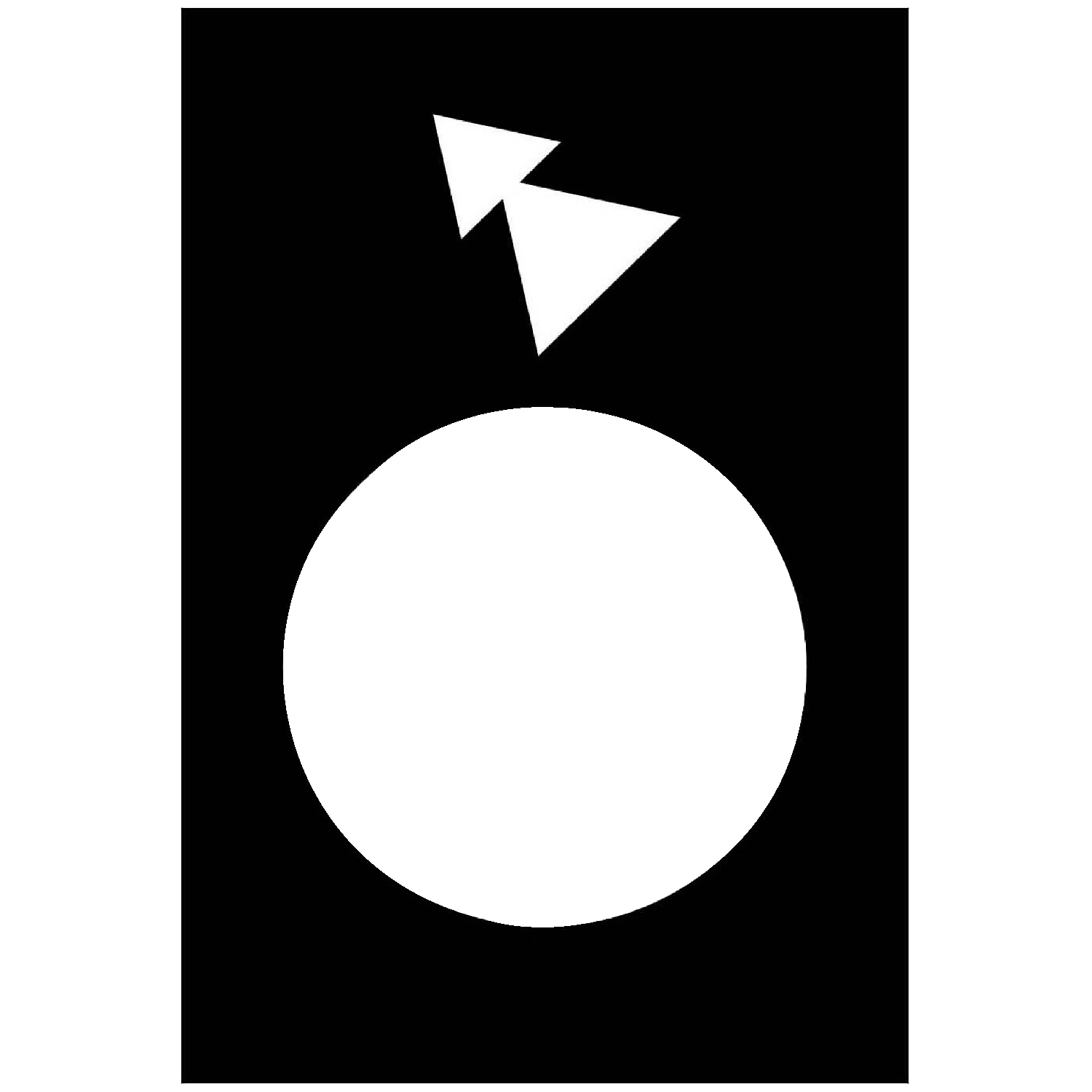 Marked legend, Harmony XAC, legend, 30x40mm, black, reverse, slow, fast