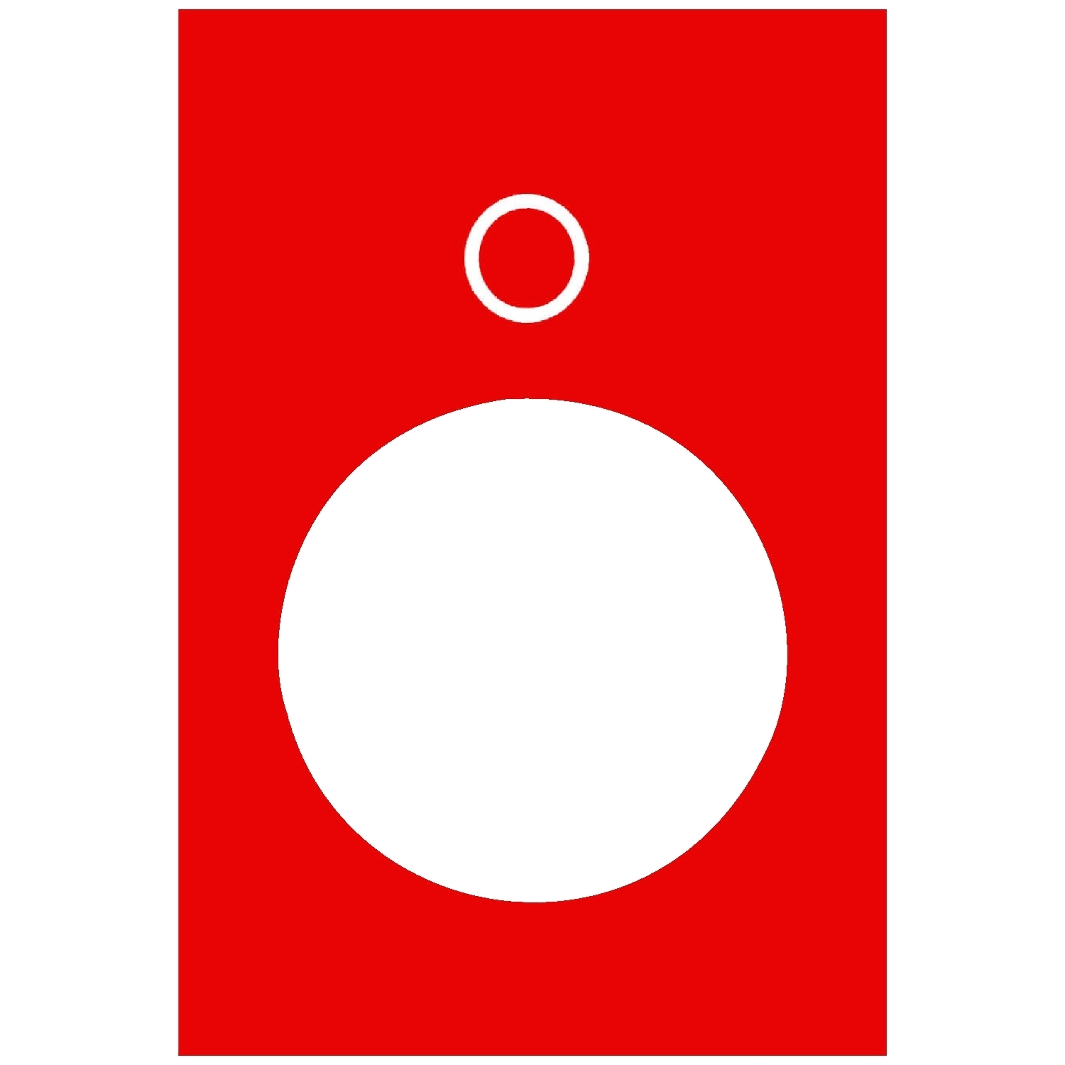 Marked legend, Harmony XAC, 30 x 40mm, red, marked O