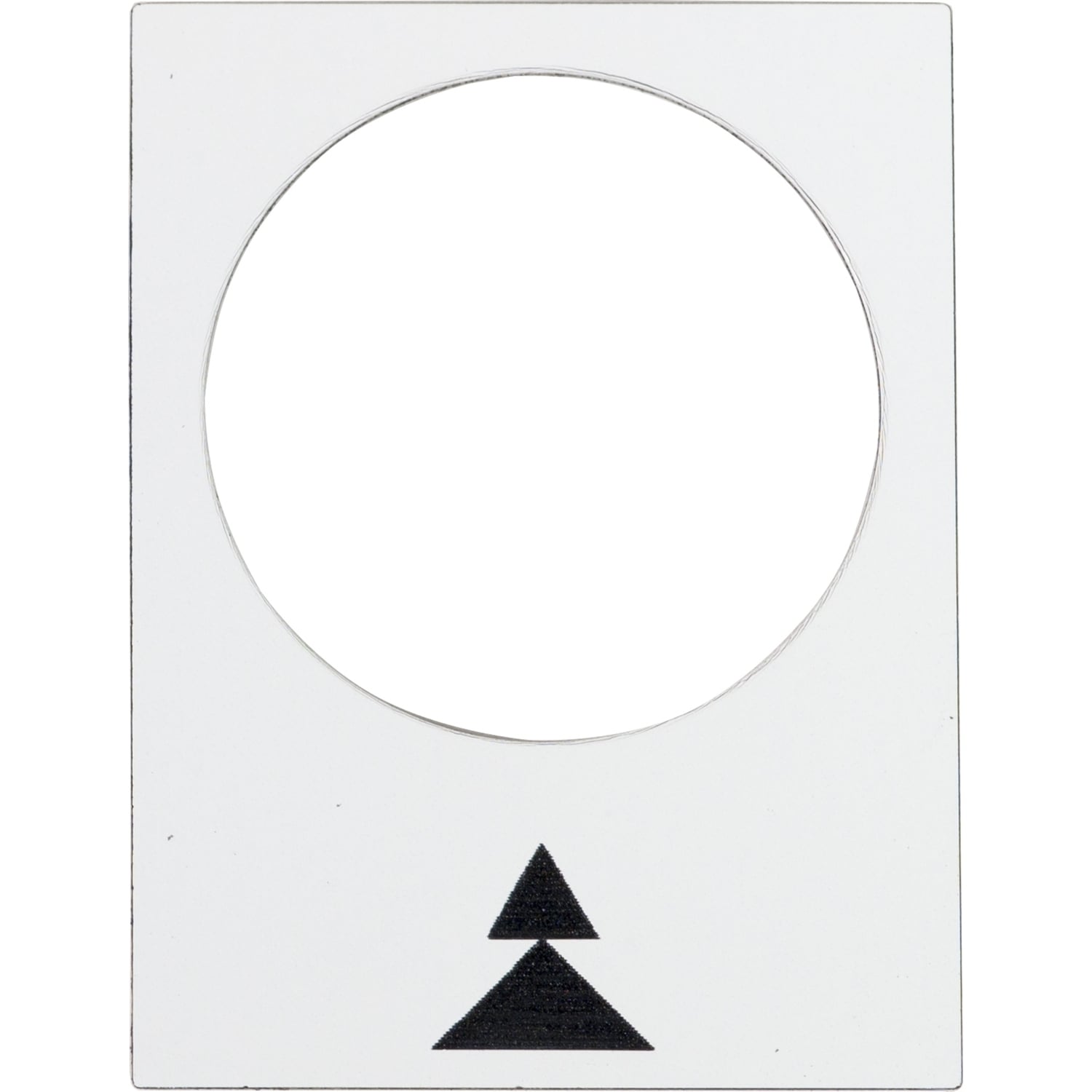 Marked legend,Harmony XAC,legend, 30x40mm, white, right, slow, fast