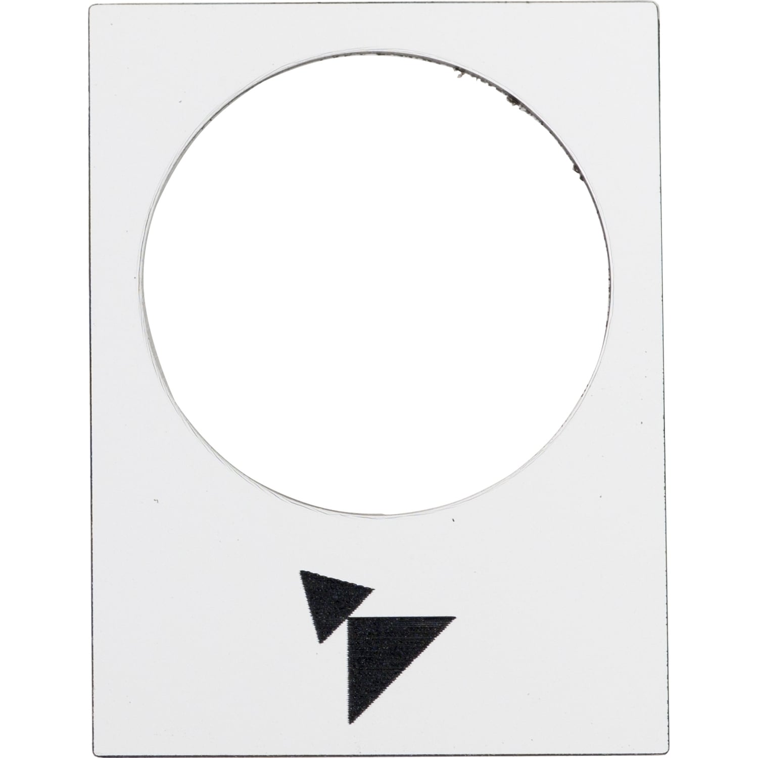 Marked legend, Harmony XAC, legend, 30x40mm, white, forward, slow, fast