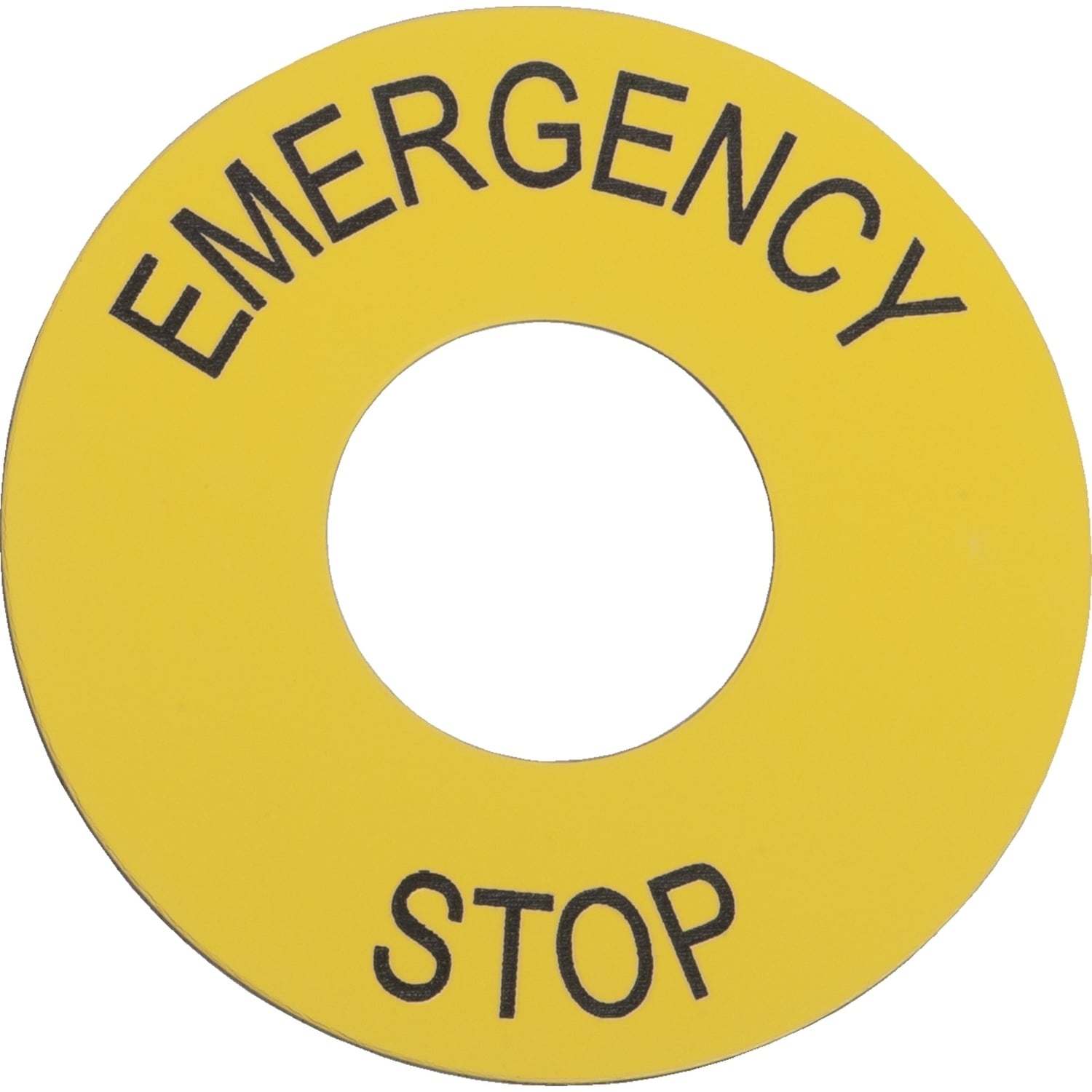 Marked legend, Harmony XAC, legend, 22mm, 60mm, emergency stop