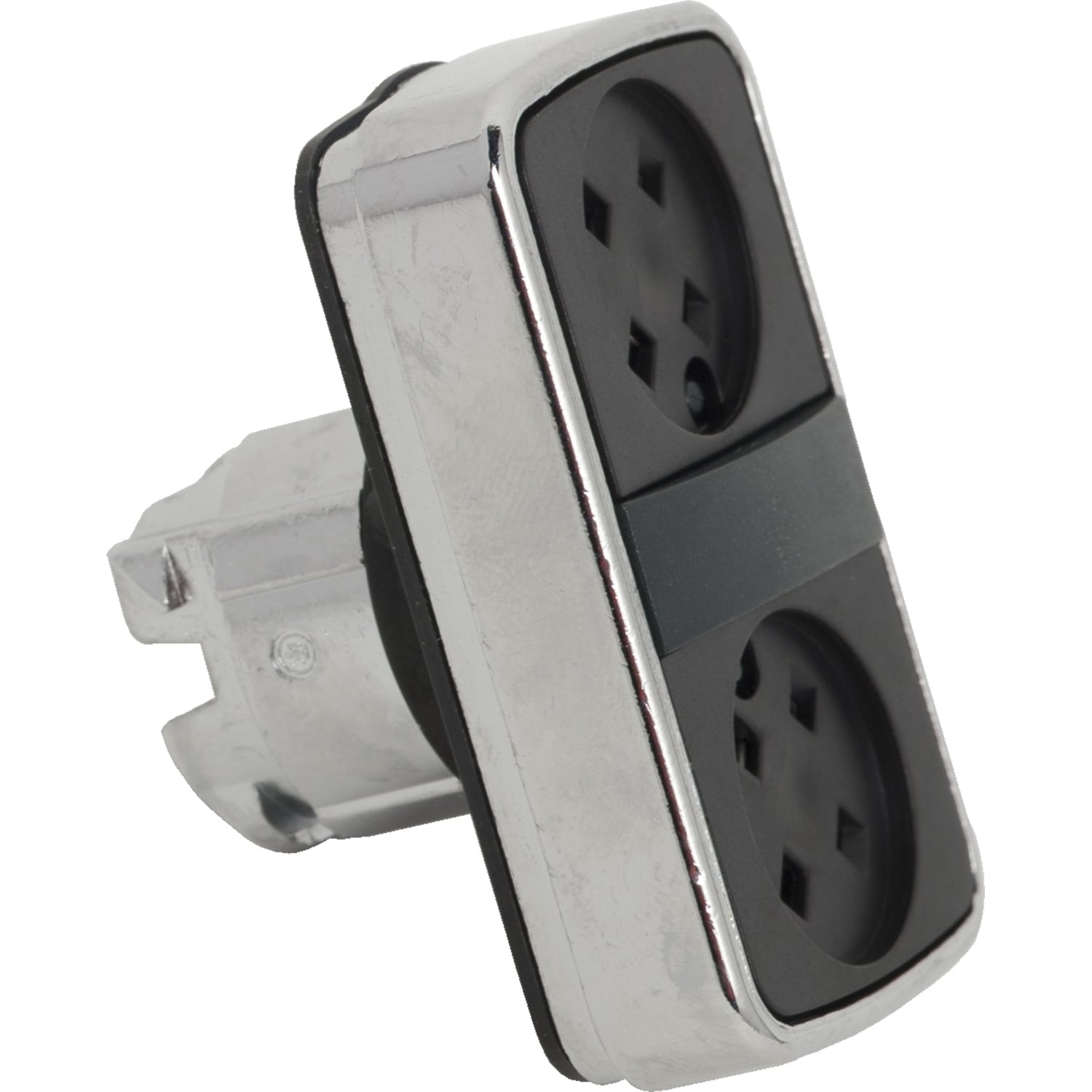Head for double headed push button, Harmony XB4, metal, 22mm, without cap
