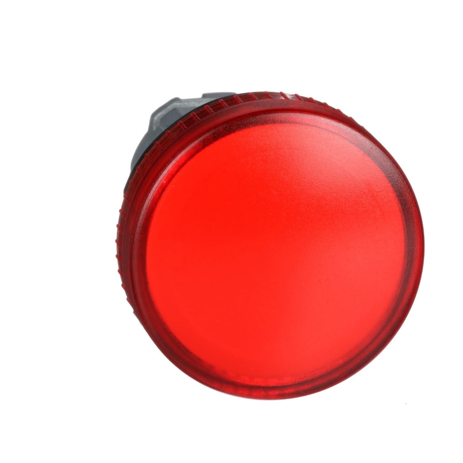 Harmony, 22mm Push Button, pilot light head, red, with plain lens, for BA9s bulb