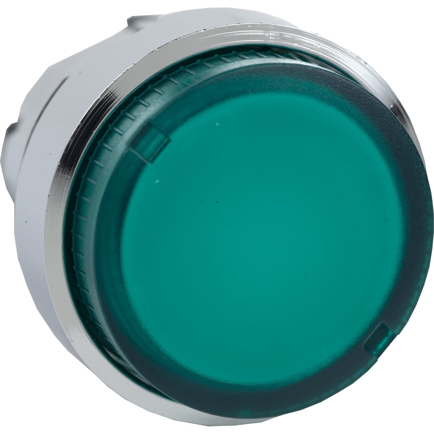 head for illuminated push button, Harmony XB4, green projecting pushbutton 22mm spring return BA9s bulb
