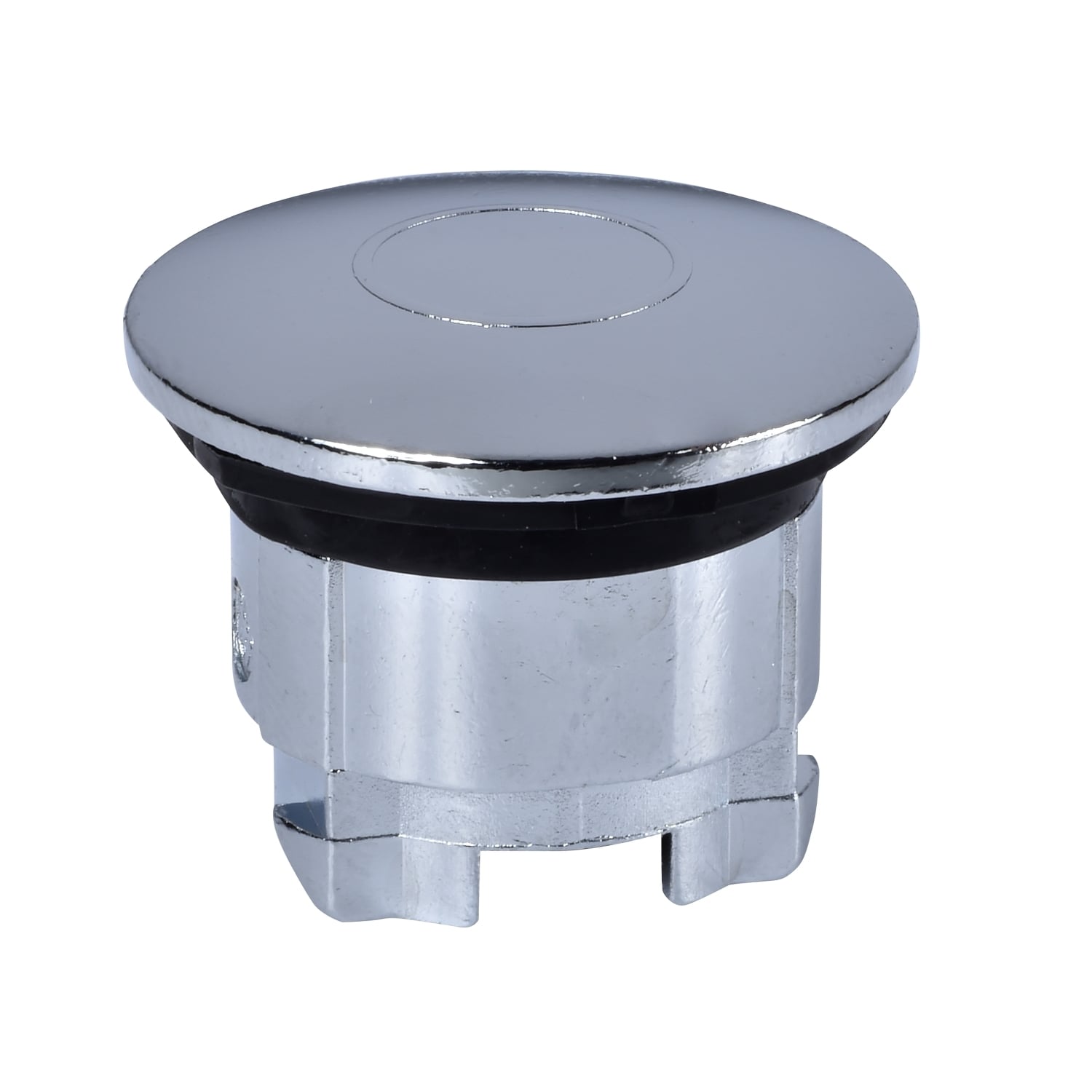 Blanking plug, Harmony XB4, round, metal, chromium plated, 22mm