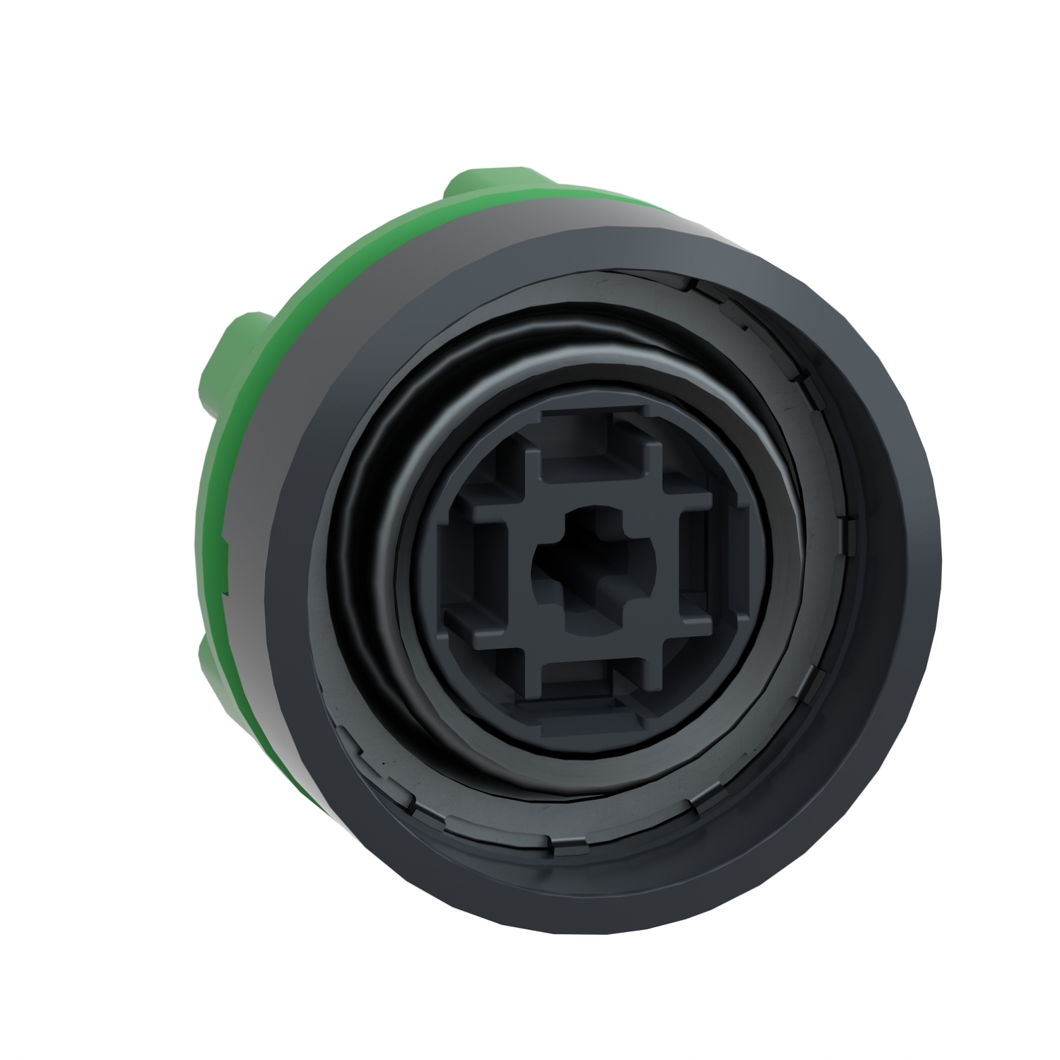 Head for non illuminated push button, Harmony XB5, plastic, 22mm, spring return,without cap