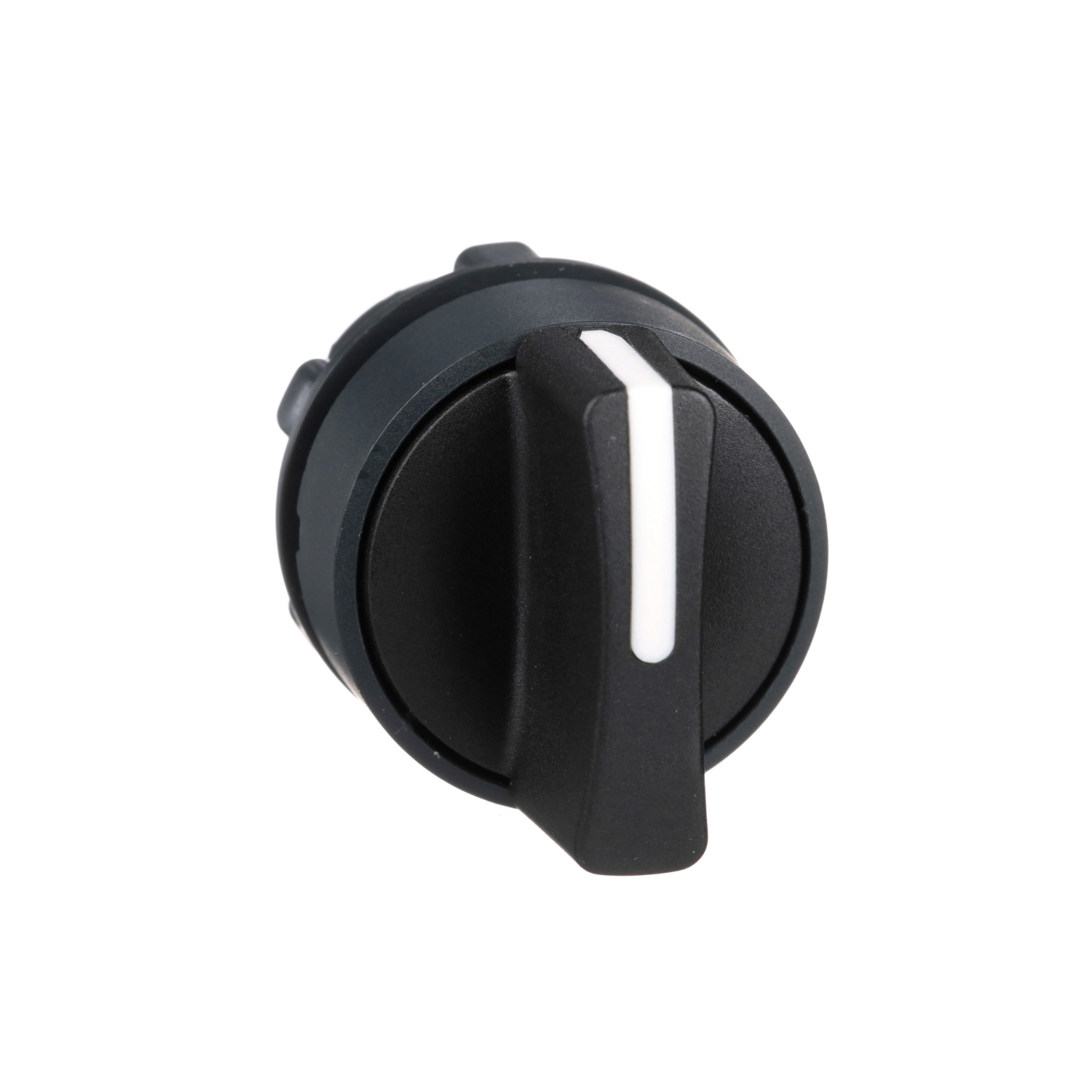 Harmony, 22mm Push Button, selector switch operating head, 3 position, maintained, black, unmarked