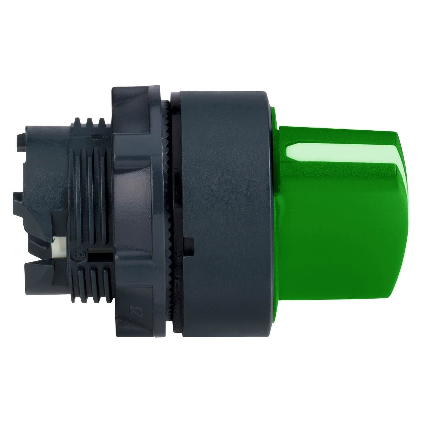 Head for selector switch, Harmony XB5, green 22 mm 3 position stay put