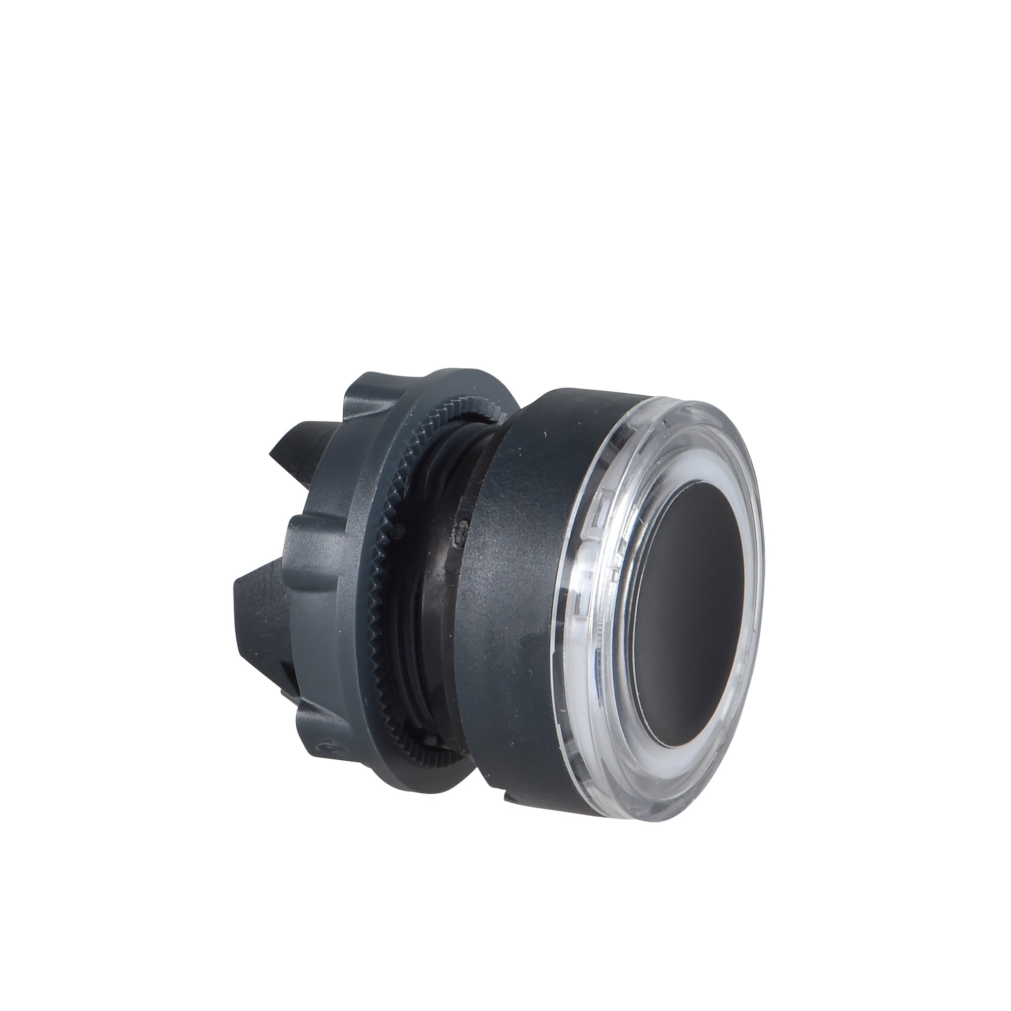 Head for non illuminated push button, Harmony XB5, XB4, blue flush pushbutton 22 mm unmarked