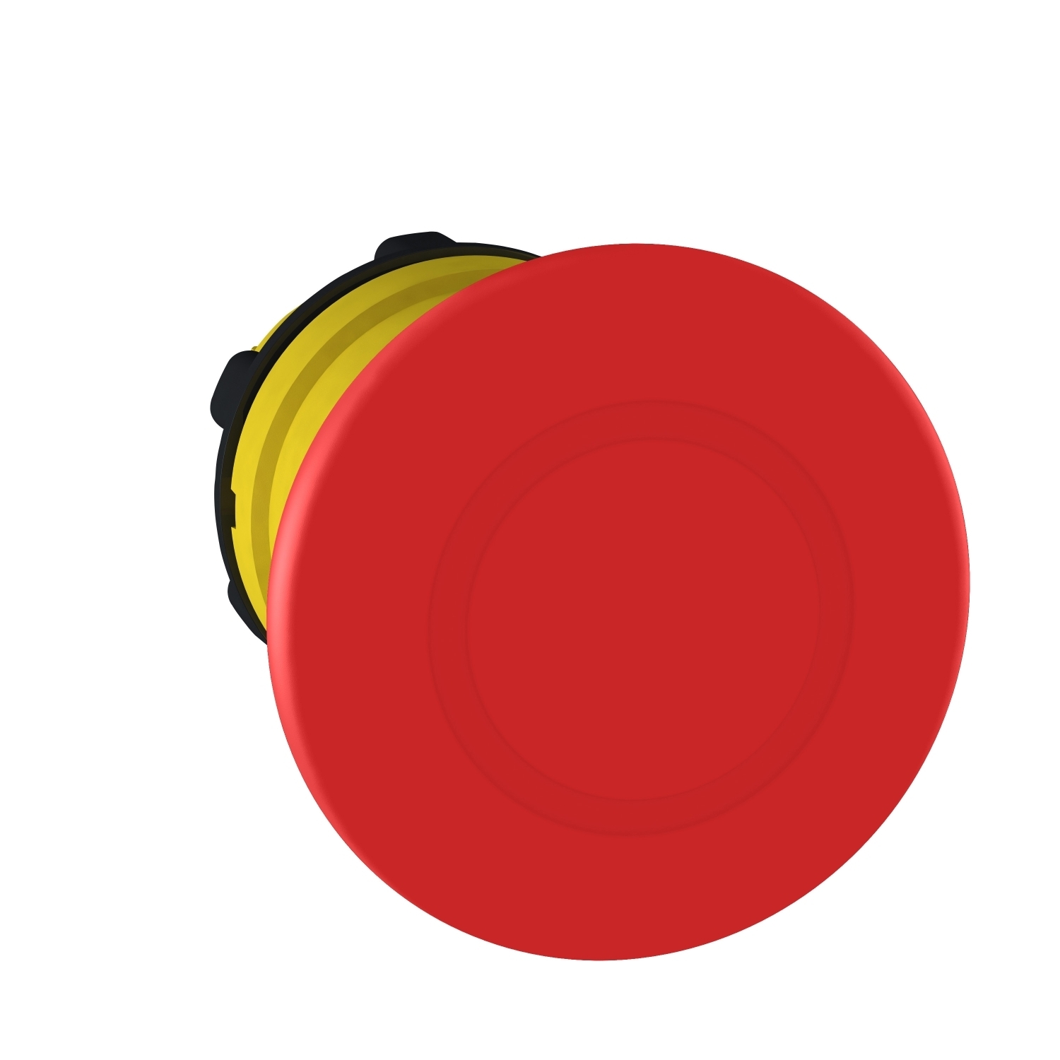 Emergency stop head, Harmony XB5, switching off, plastic, red, mushroom 40mm, 22mm, trigger latching push pull