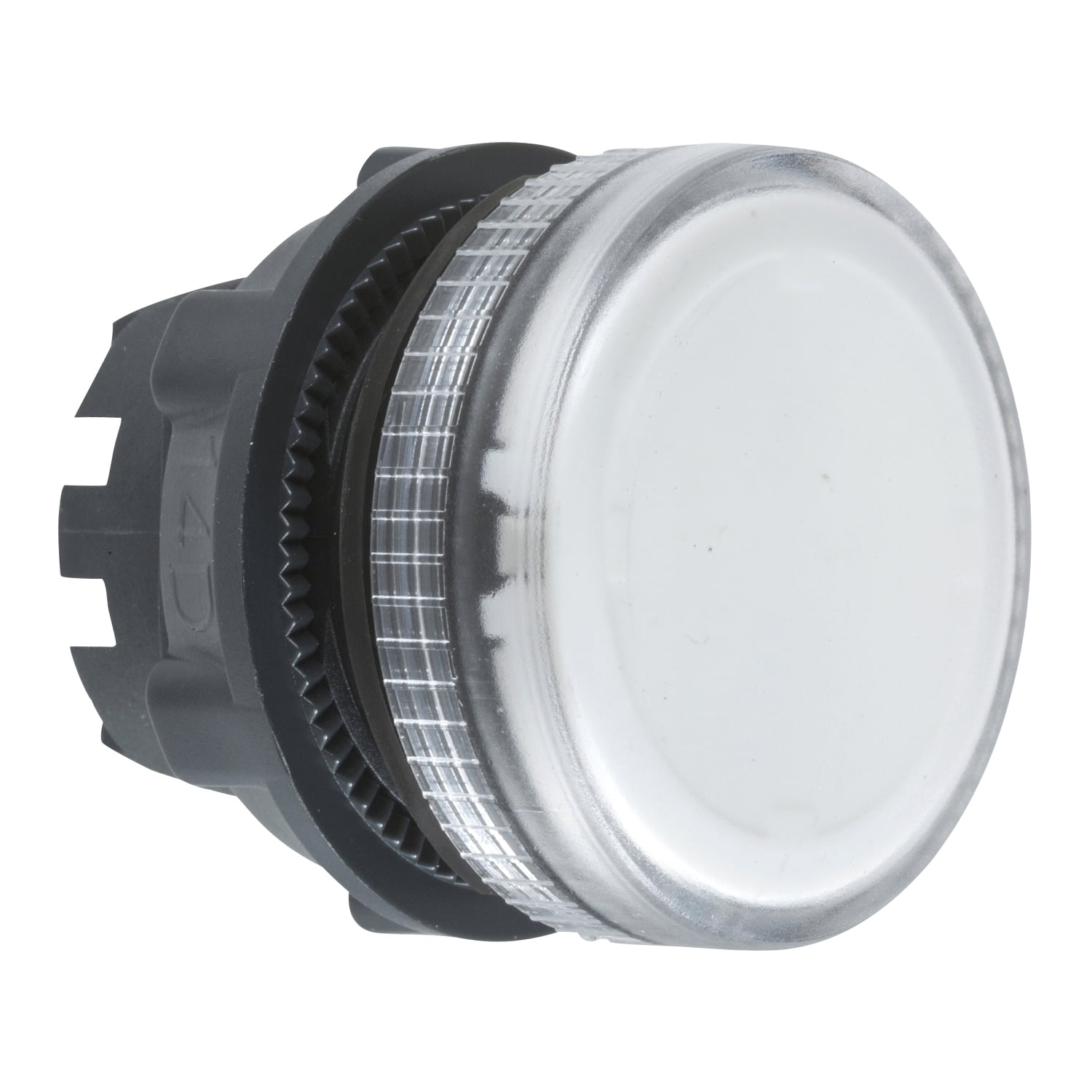 Head for pilot light, Harmony XB5, plastic, clear, 22mm, plain lens, BA9s base fitting
