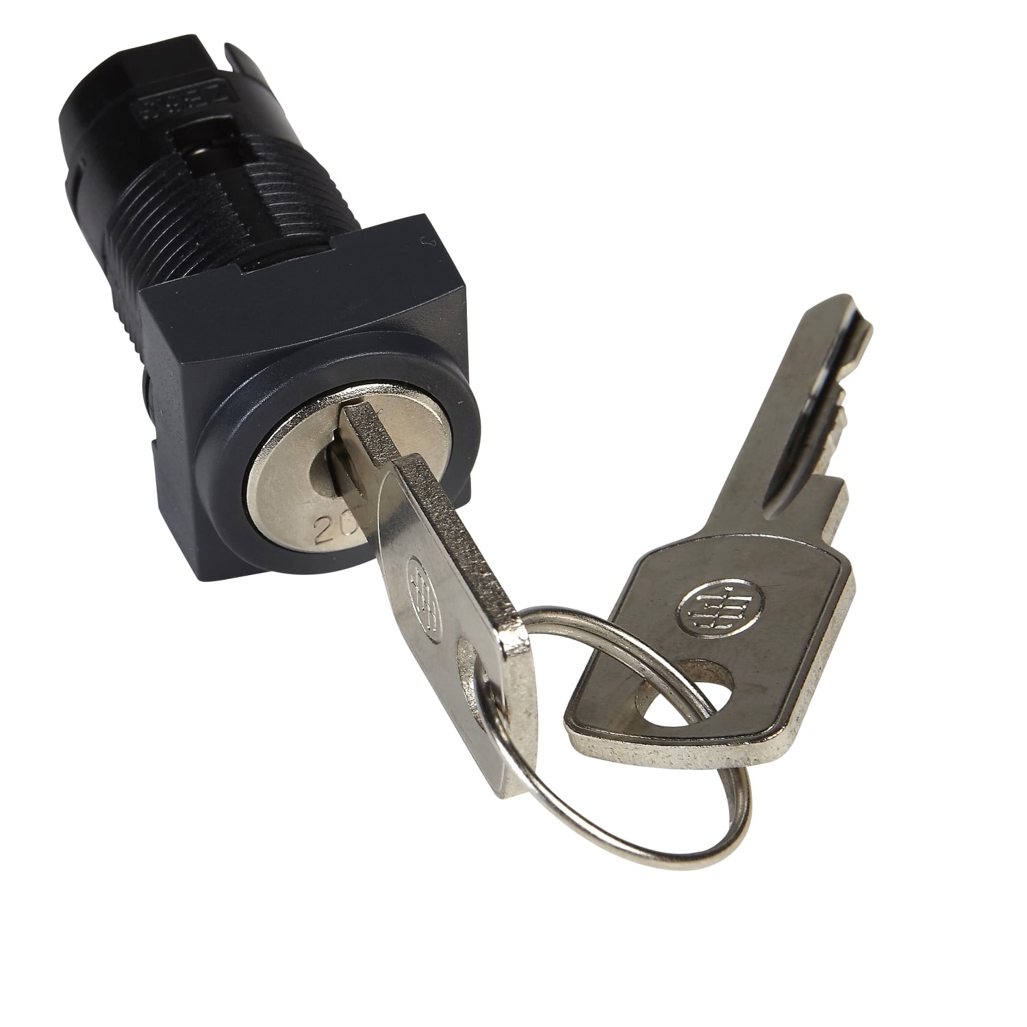 Head for key selector switch, Harmony XB6, square  16 2 position stay put 200