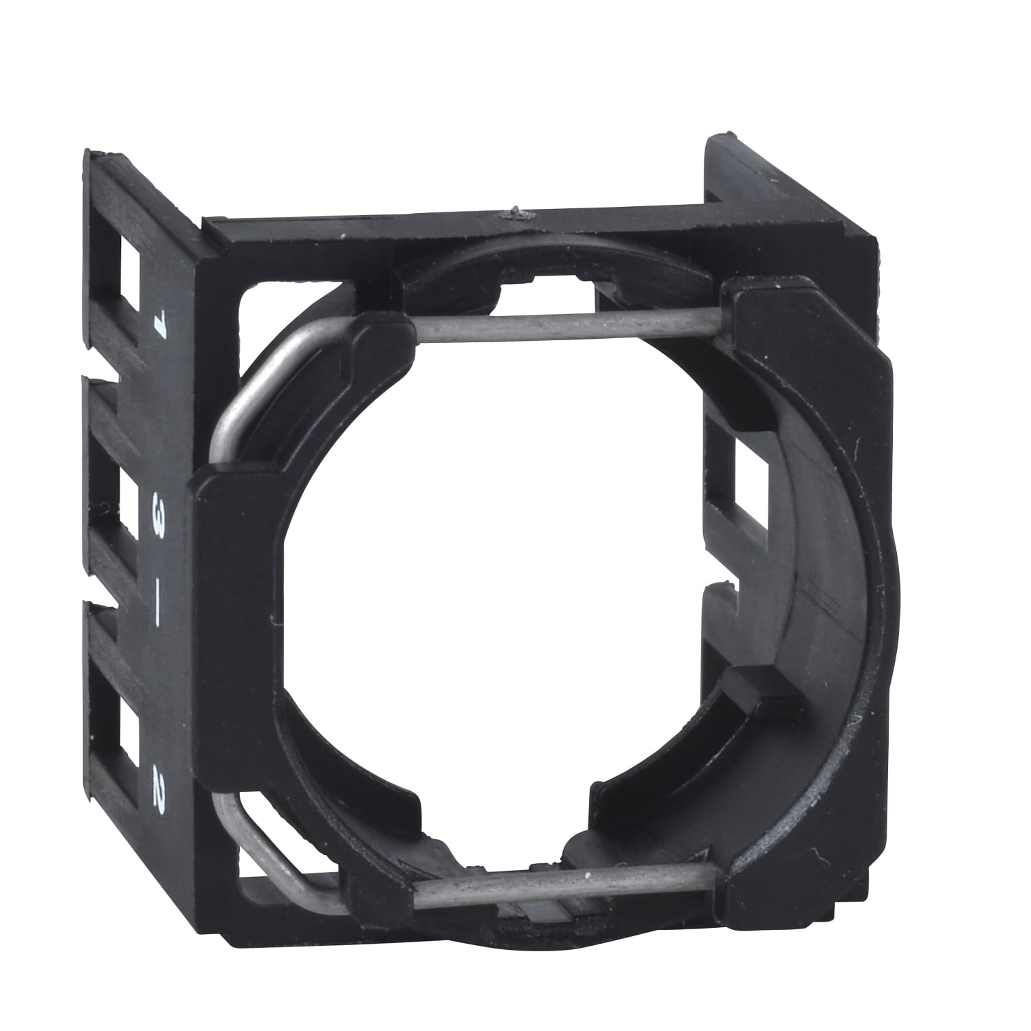 Body fixing collar, Harmony XB6, for electrical block