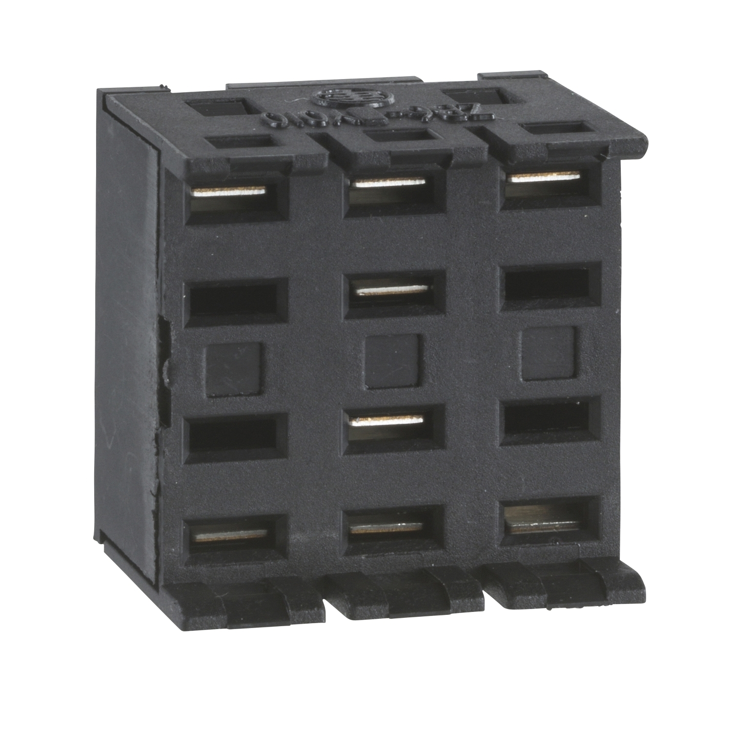 Plug in socket adaptor, Harmony XB6, printed circuit board accessory, 16mm push button, set of 10