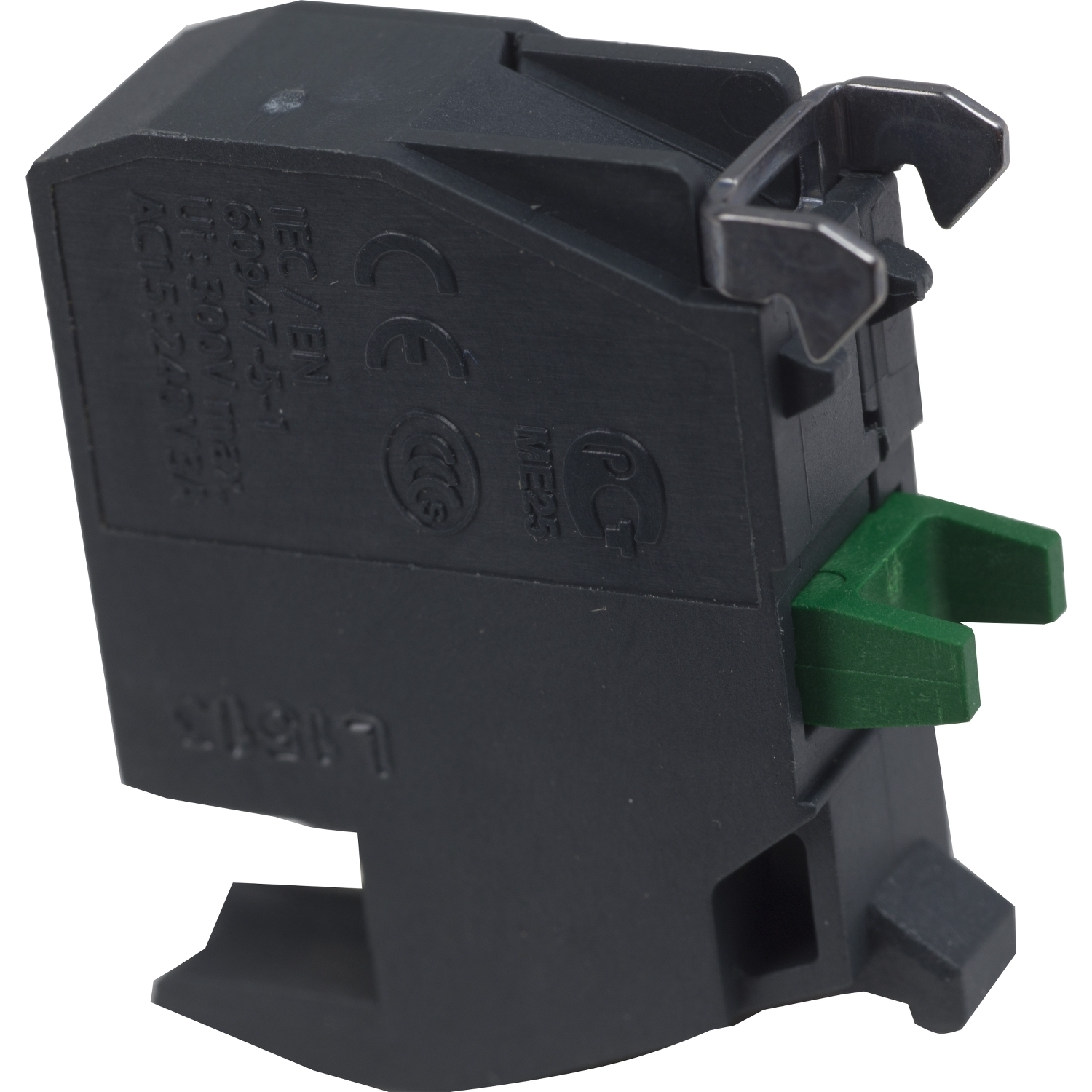 Single contact block, Harmony XB4, silver alloy, plug in connector, 1NO