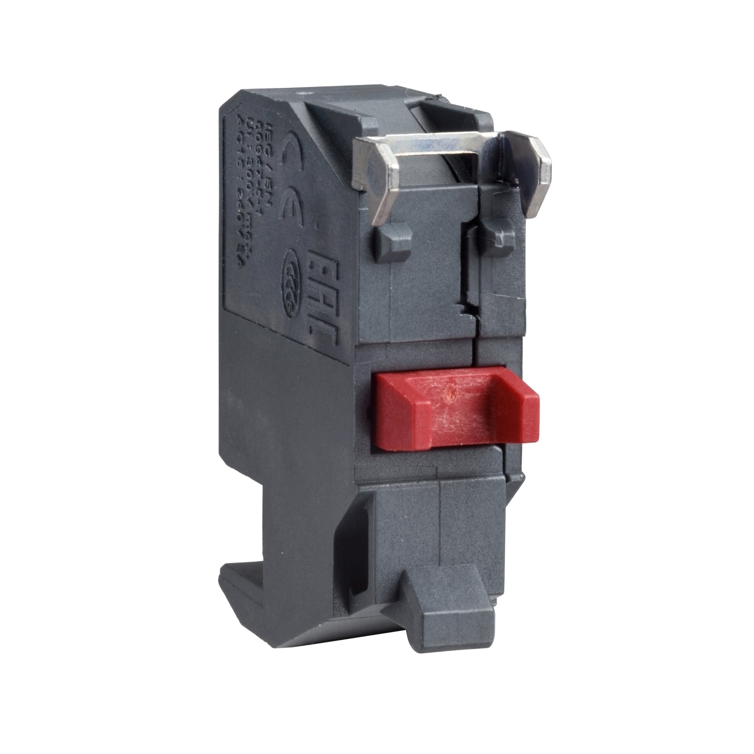 Contact block, Harmony XB4, Harmony XB5, single contact, for head 22mm, standard contacts, plug in connector, 1NC