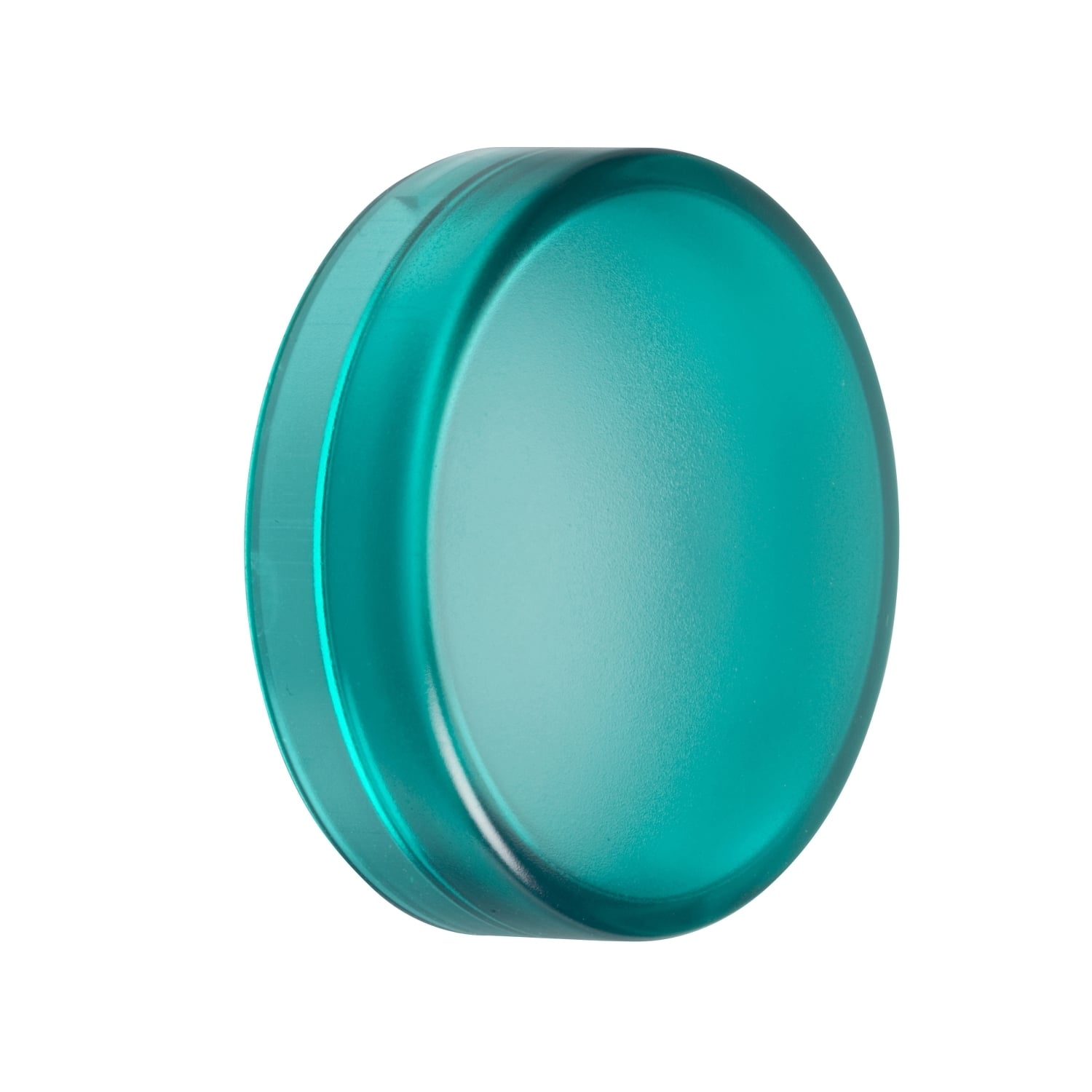 Plain lens, Harmony XB4, Harmony XB5, for circular pilot light, green, 22mm with BA9s bulb