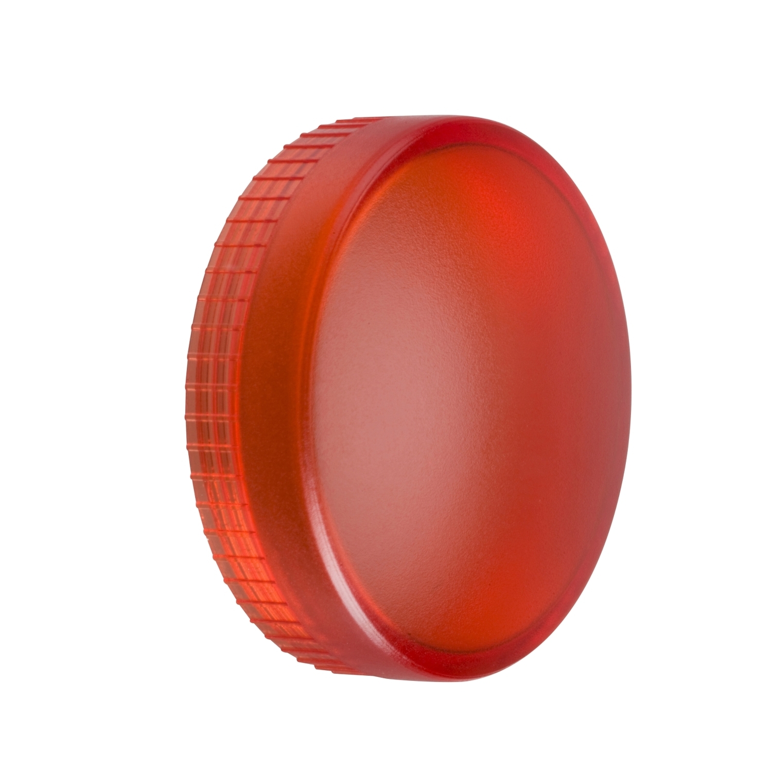 Plain lens, Harmony XB4, Harmony XB5,  for circular pilot light, red, 22mm with BA9s bulb
