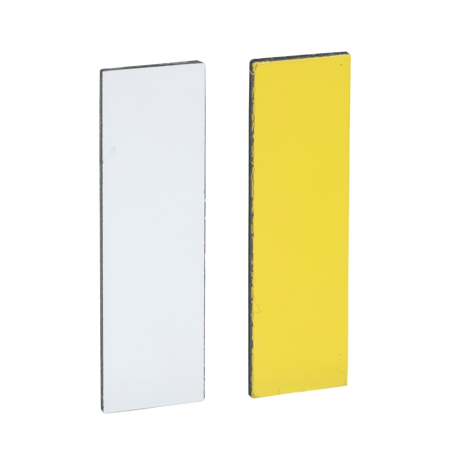Blank legend, Harmony XB4, Harmony XB5, white yellow, 8x27mm, for holder 30x40mm, unmarked