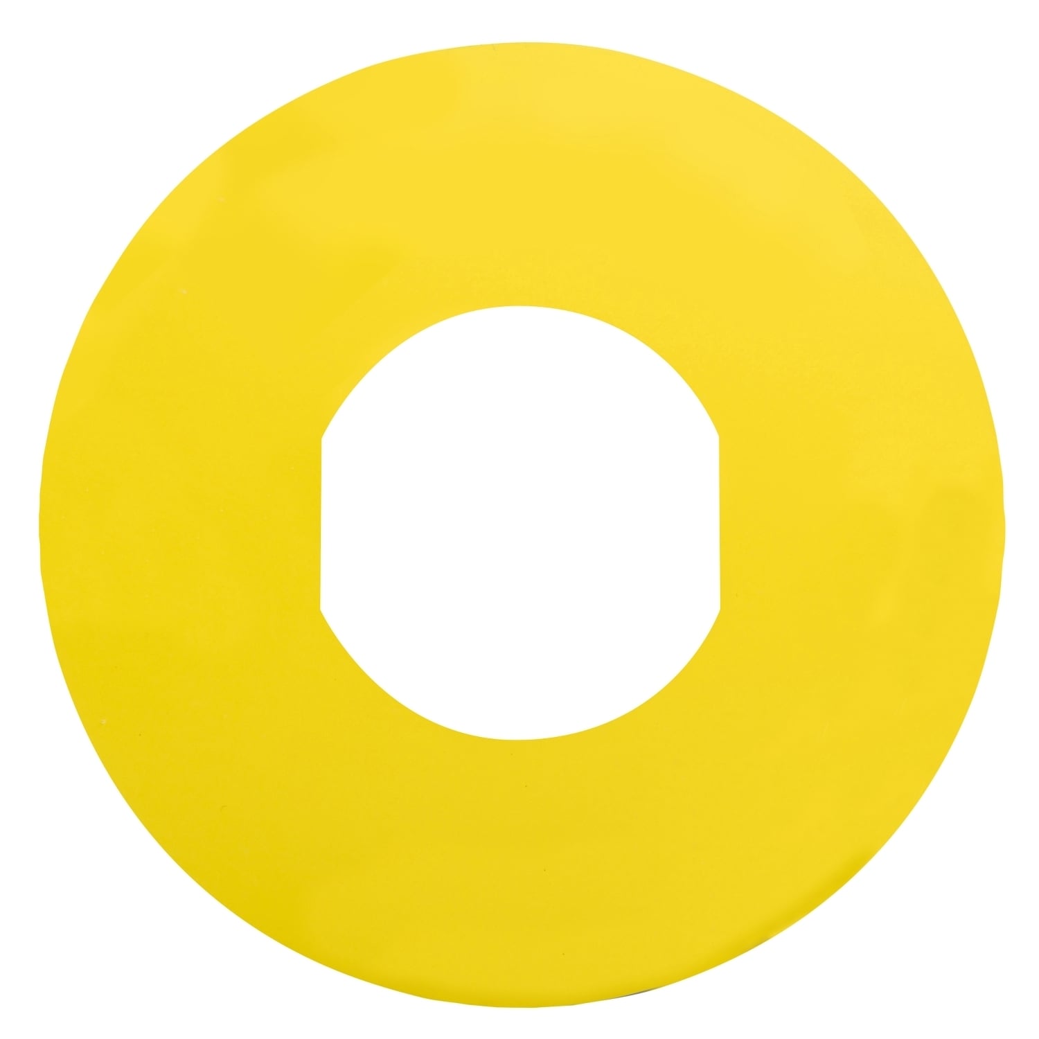 Blank legend, Harmony XB4, Harmony XB5, unmarked, 60mm, for emergency switching off pushbutton