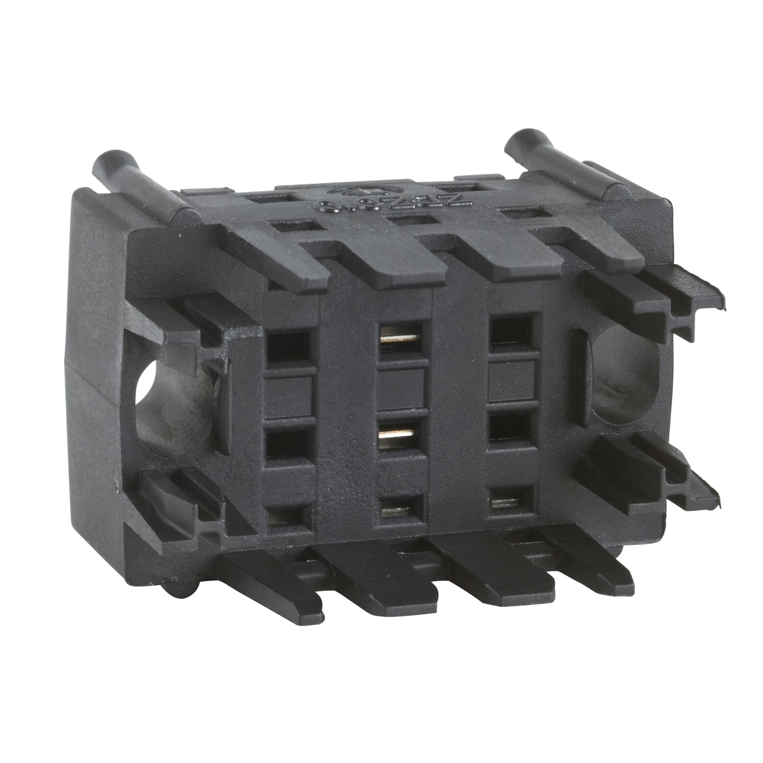 Adaptor, Harmony XB4, for electrical block, mounted on 1.6mm printed circuit board