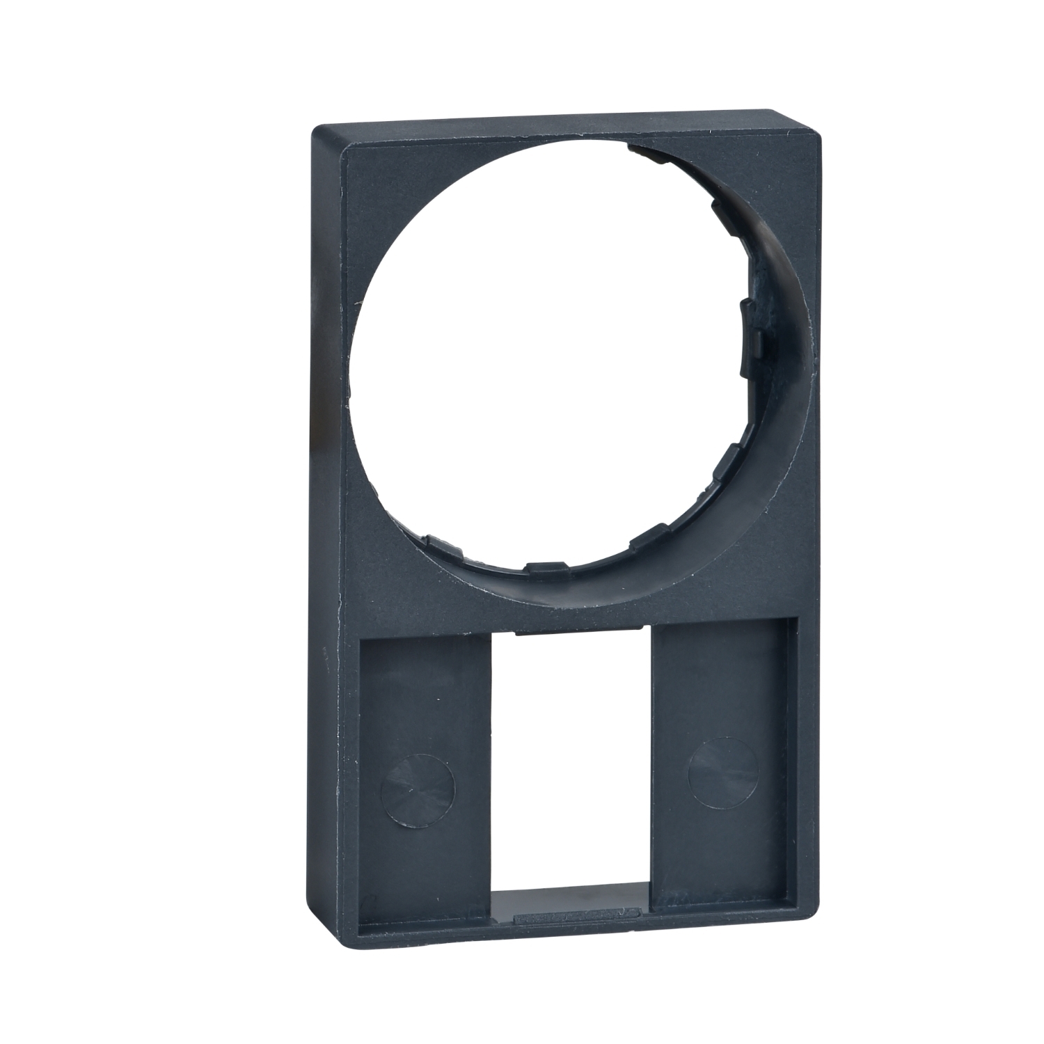 Legend holder 30x50mm, Harmony XB4, plastic, without legend 18x27mm, for flush mounting
