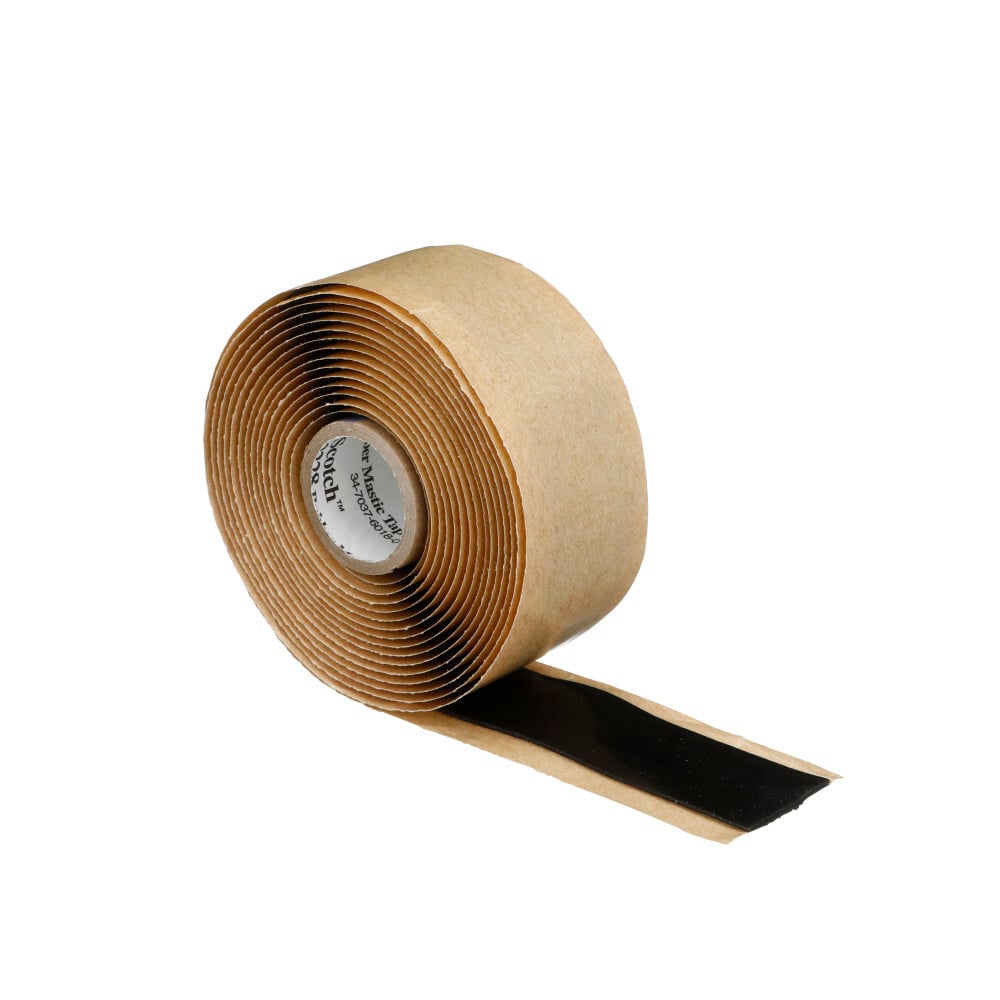 Scotch(R) Rubber Mastic Tape 2228-1x10FT, 1 in x 10 ft (25 mm x 3,05 m), 12 per case