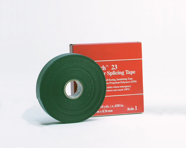 Scotch(R) Rubber Splicing Tape 23-1x30FT, 1 in x 30 ft (25 mm x 9,1 m), 50 per case