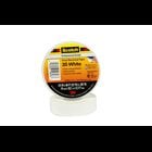 7000006097 Scotch Vinyl Color Coding Electrical Tape 35, 3/4 inch x 66 ft, White